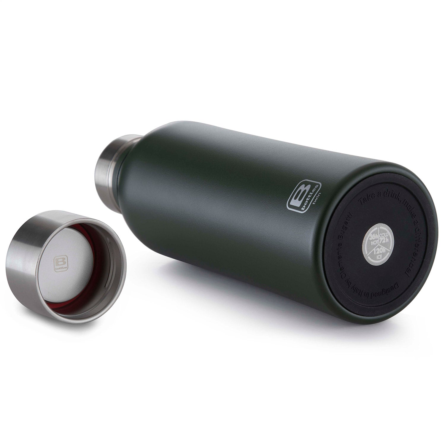 B Bottle  Twin 1.5 L / 50.7 fl. oz.  Green Forest-Casa Bugatti USA