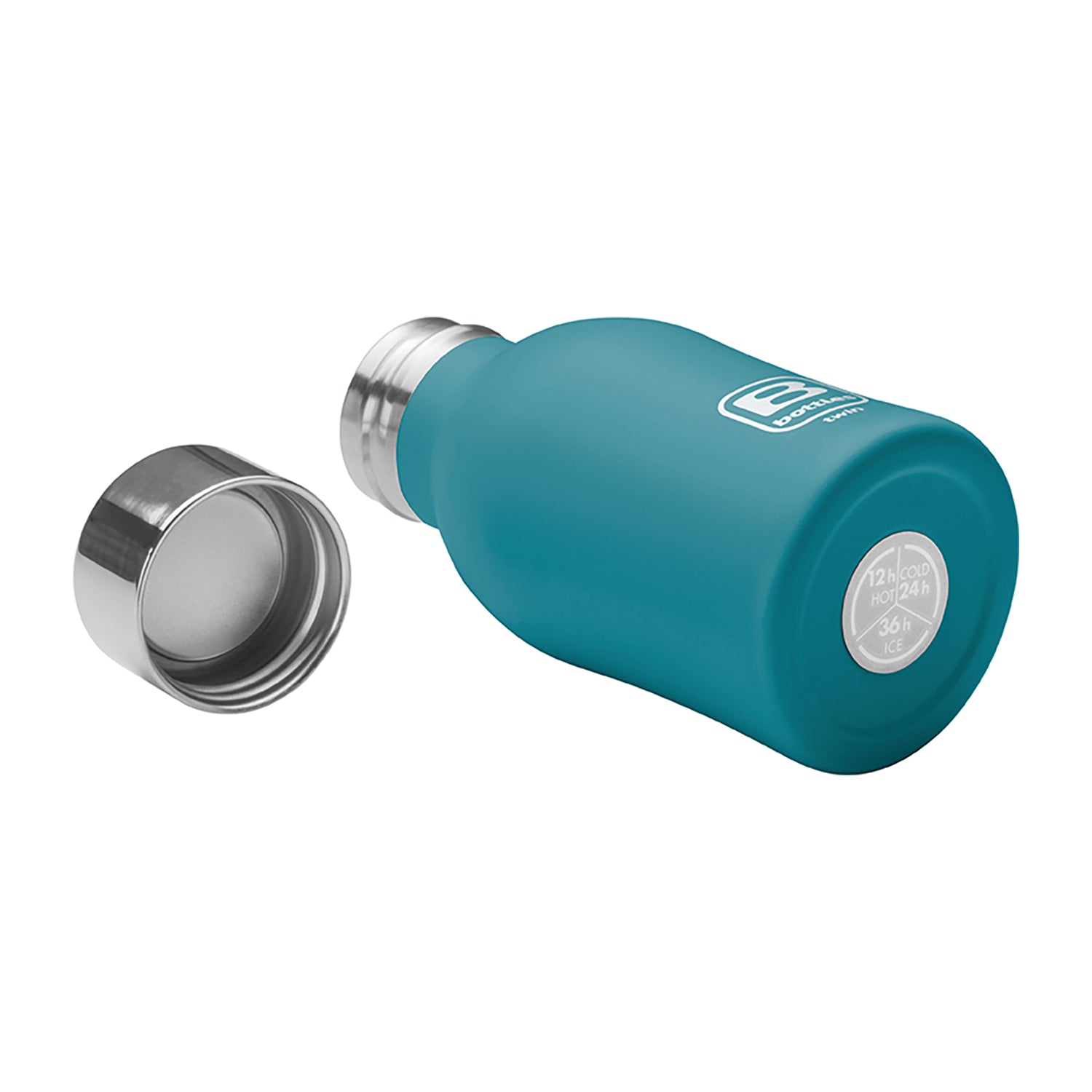 B Bottle  Twin 250 ml / 8.4 fl. oz  Green Vintage Sand Diamond Coating-Casa Bugatti USA