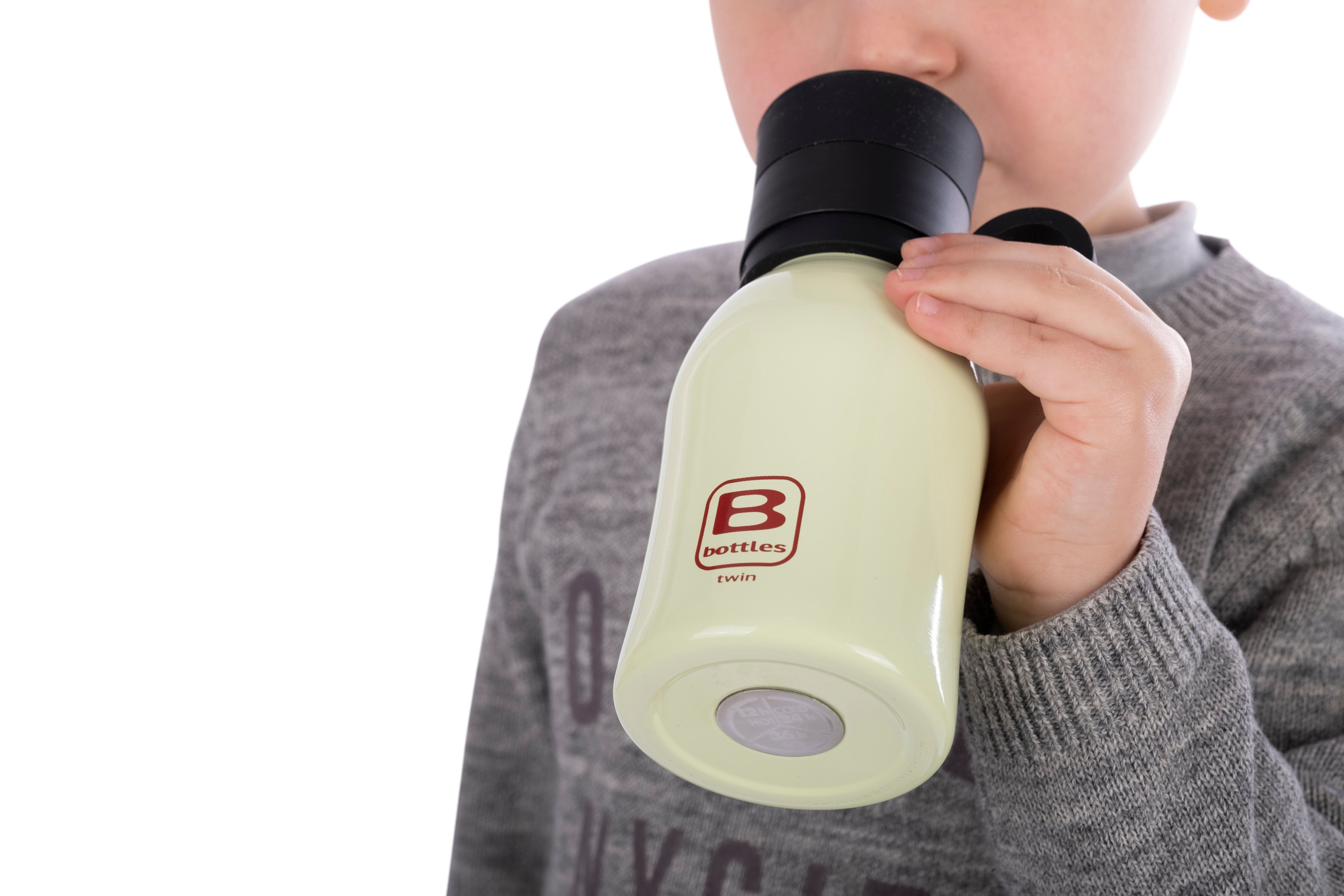 B Bottle  Twin 250 ml / 8.4 fl. oz  Light Green-Casa Bugatti USA