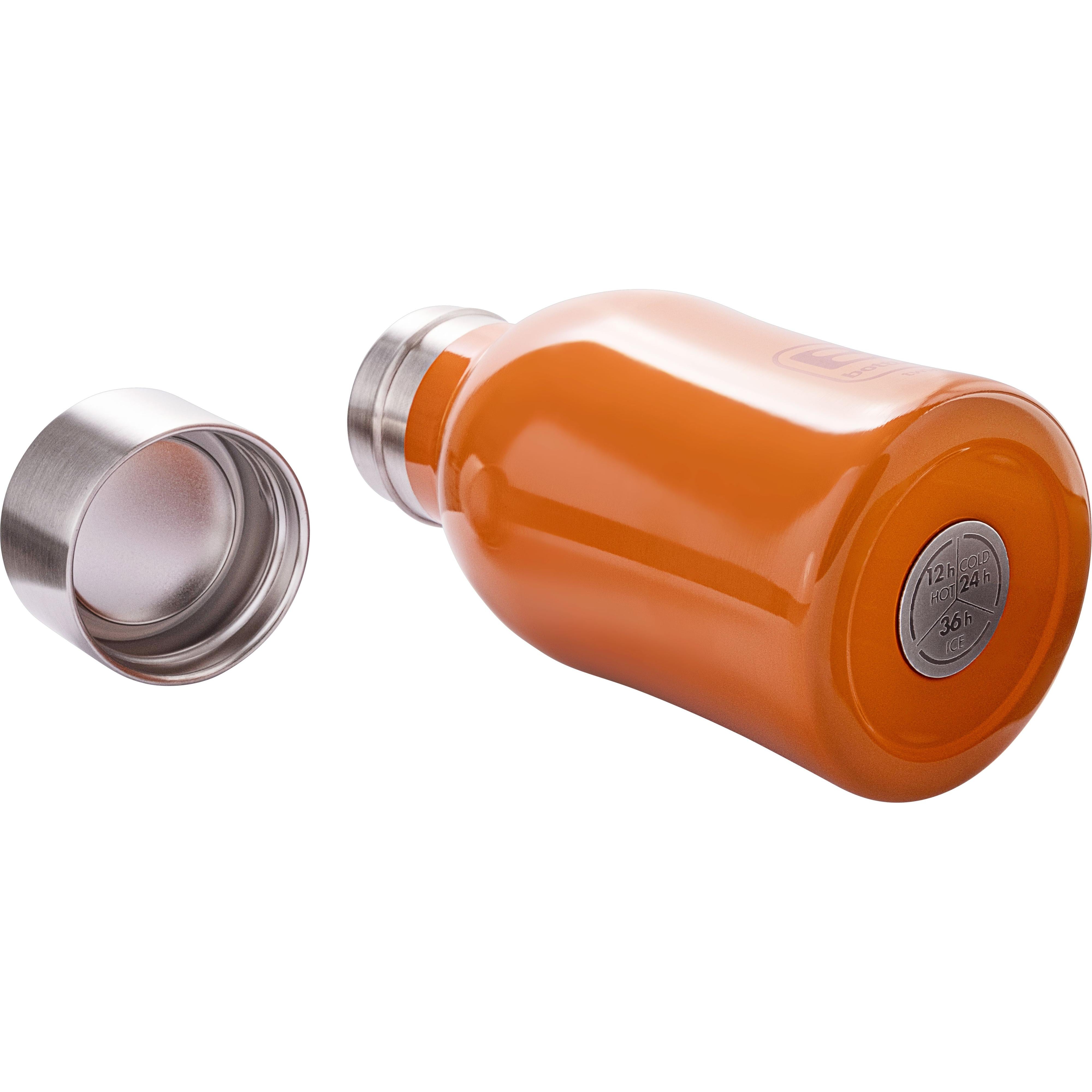 B Bottle  Twin - 250 ml / 8.4 fl. oz  Orange Lucido-Casa Bugatti USA