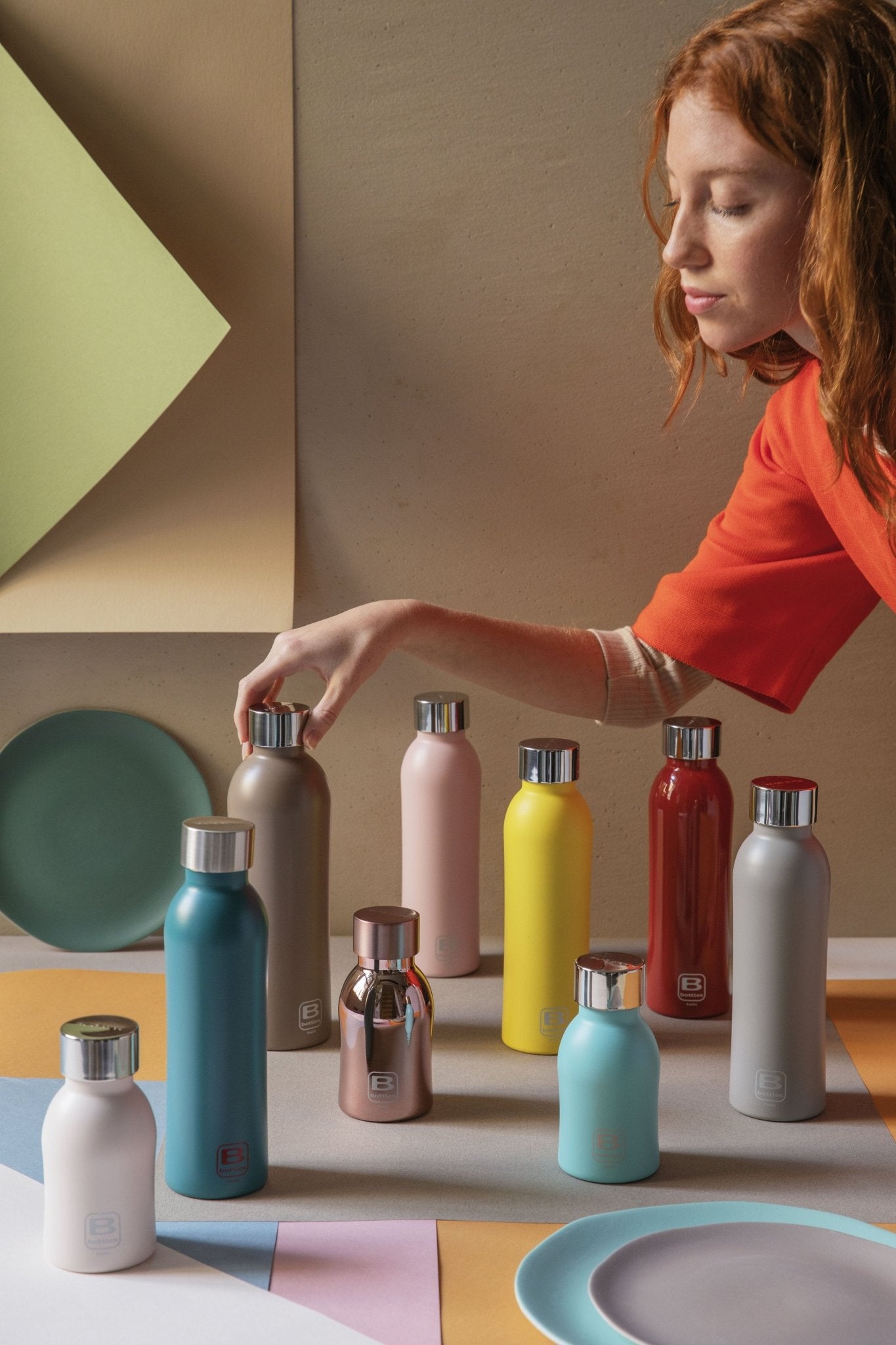 B Bottle  Twin 250 ml / 8.4 fl. oz  White Sand Diamond Coating-Casa Bugatti USA