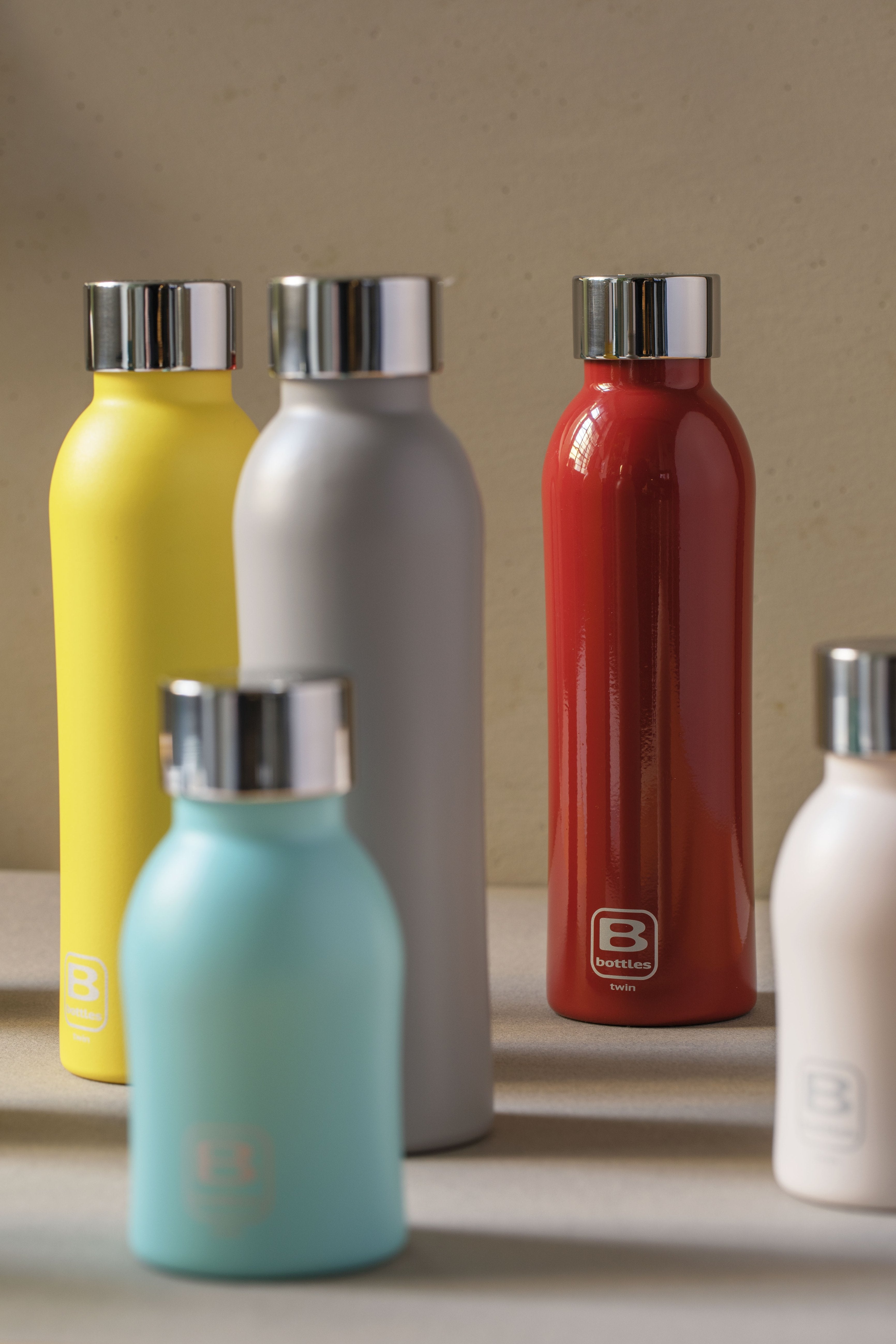 B Bottle  Twin 250 ml / 8.4 fl. oz  White Sand Diamond Coating-Casa Bugatti USA