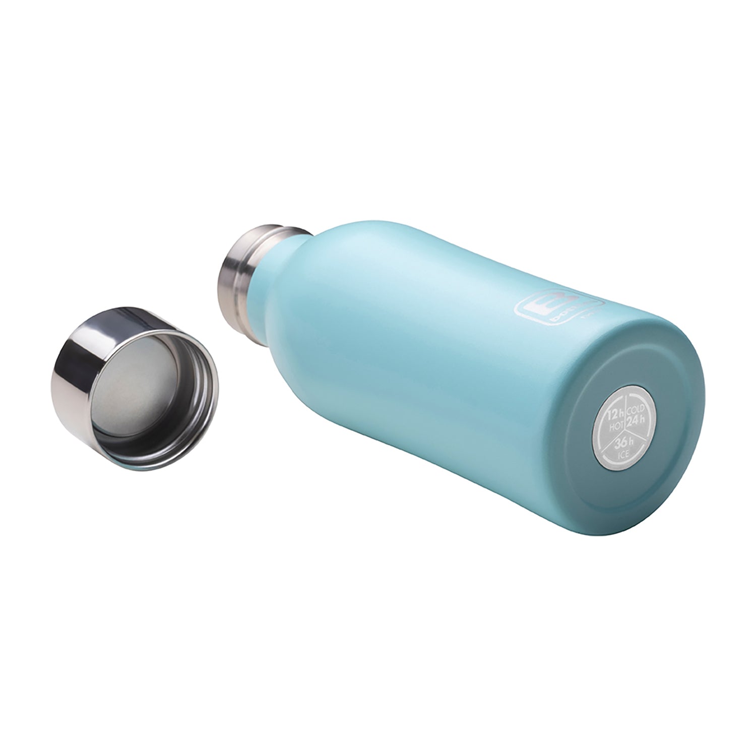 B Bottle  Twin 350 ml / 11.8 fl. oz  Acqua Marina Sand Diamond Coating-Casa Bugatti USA