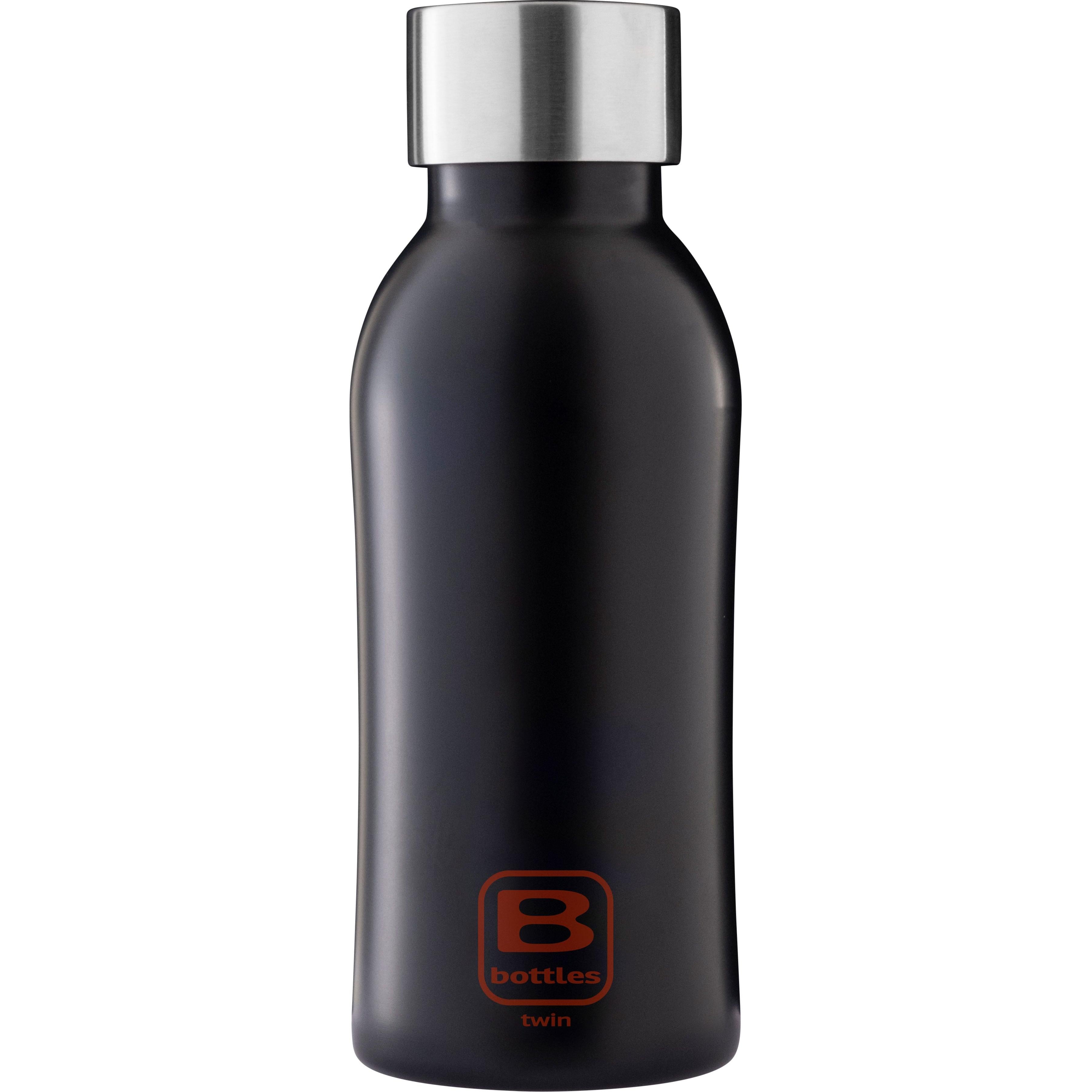 B Bottle  Twin 350 ml / 11.8 fl. oz  Nero Opaco-Casa Bugatti USA