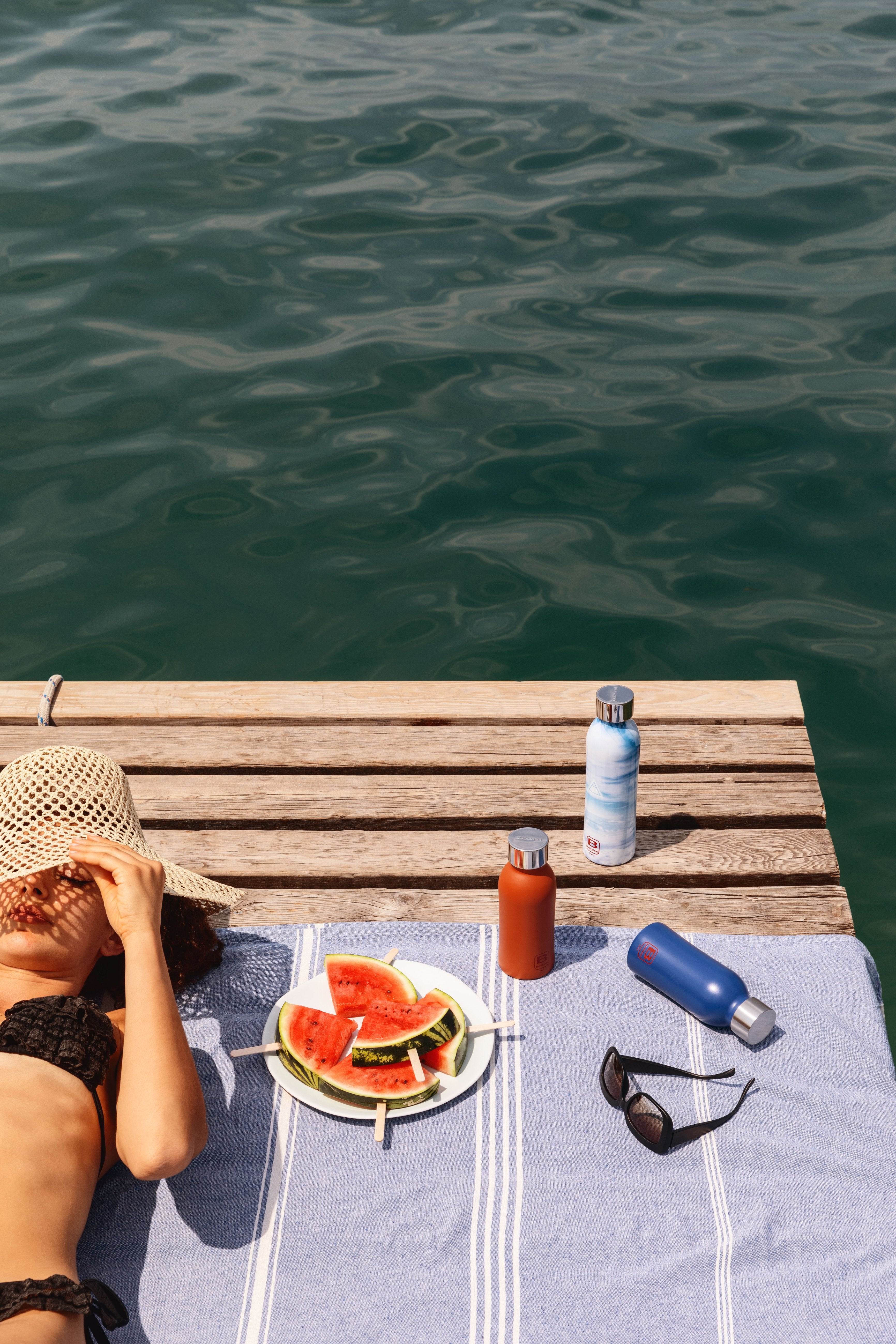 B Bottle  Twin 350 ml / 11.8 fl. oz  Potter'S Clay-Casa Bugatti USA