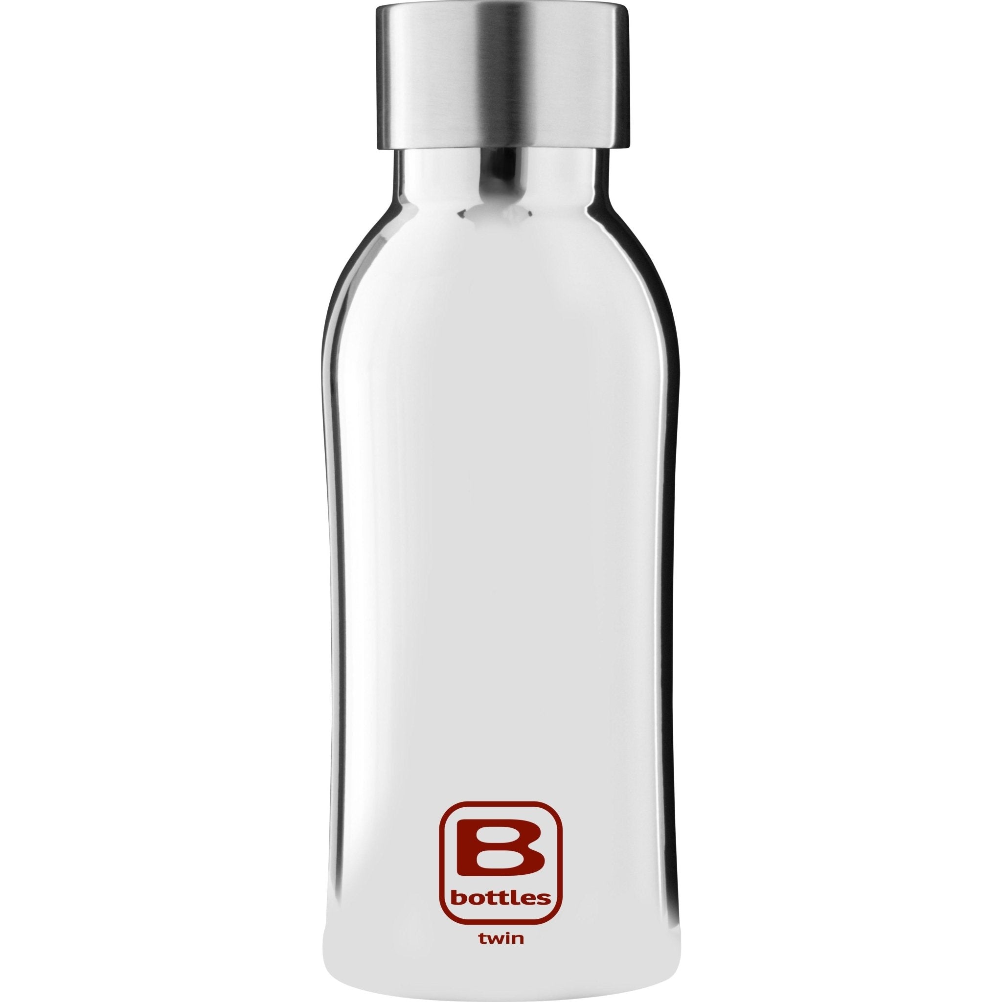 B Bottle  Twin 350 ml / 11.8 fl. oz  Silver Lux-Casa Bugatti USA
