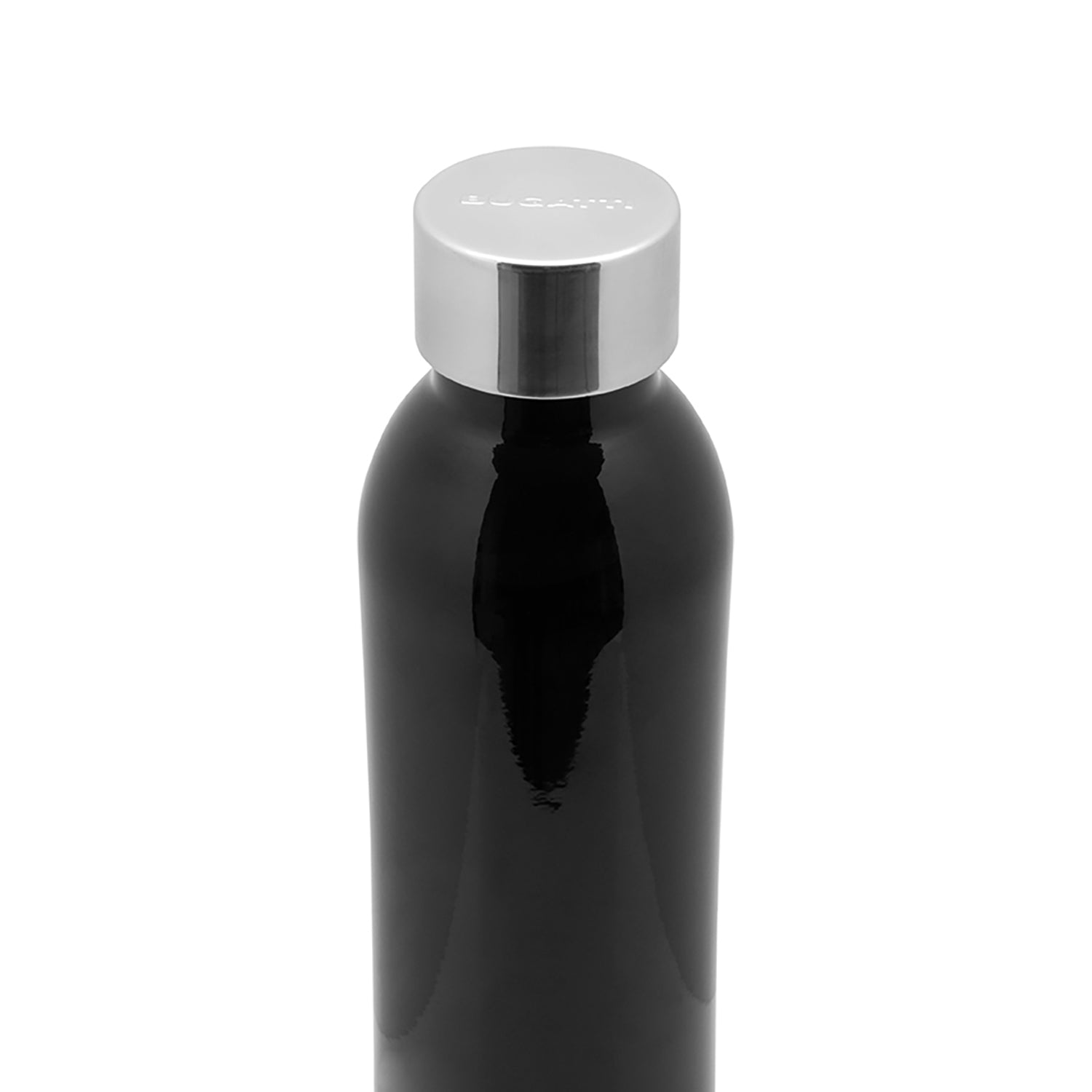 B Bottle  Twin 500 ml / 16.9 fl. oz.  Black Piano Bright Diamond Coating-Casa Bugatti USA