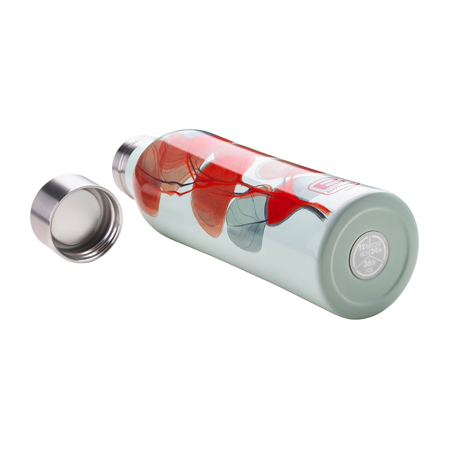 B Bottle  Twin 500 ml / 16.9 fl. oz.  Leaves Azure-Casa Bugatti USA