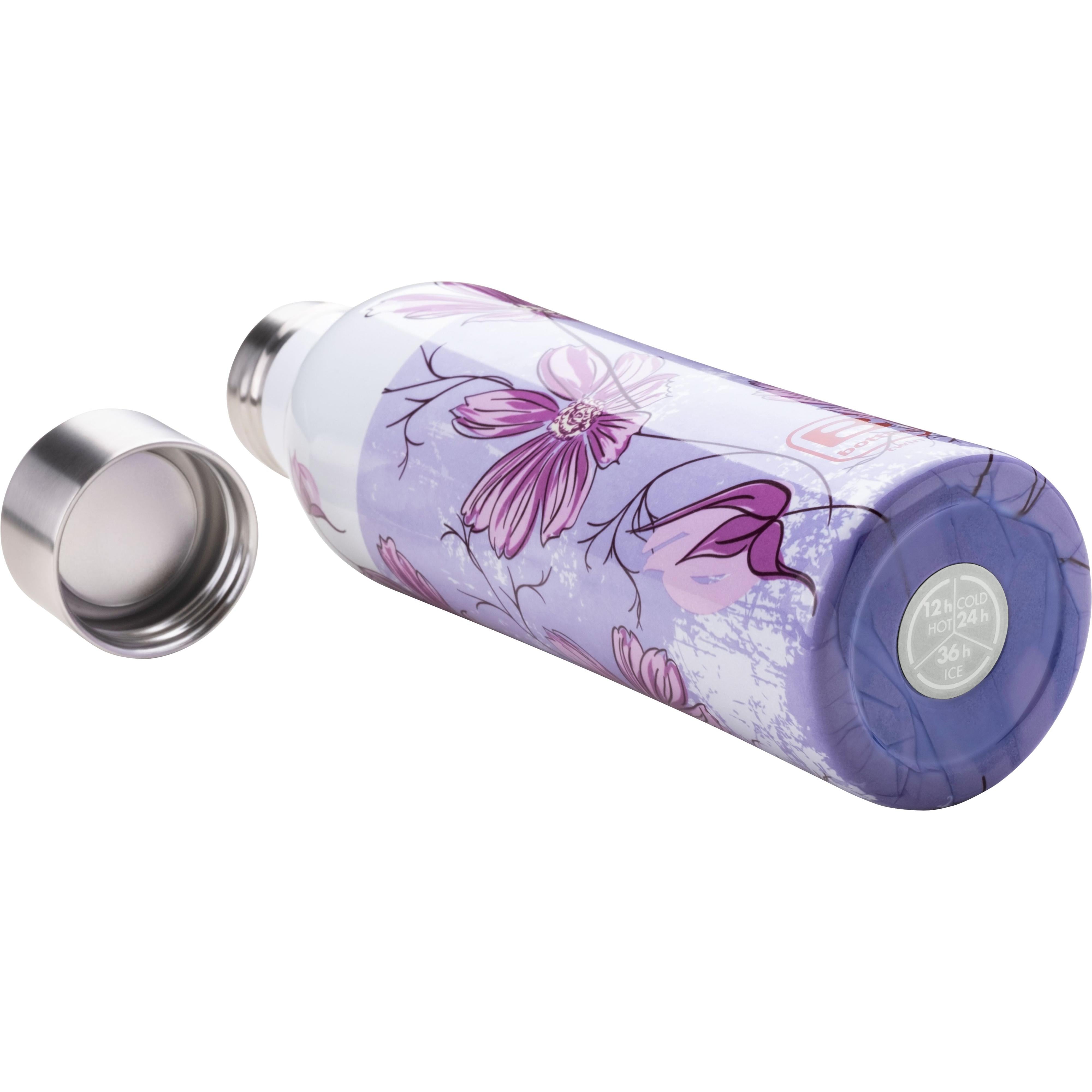 B Bottle  Twin 500 ml / 16.9 fl. oz.  Lilies-Casa Bugatti USA