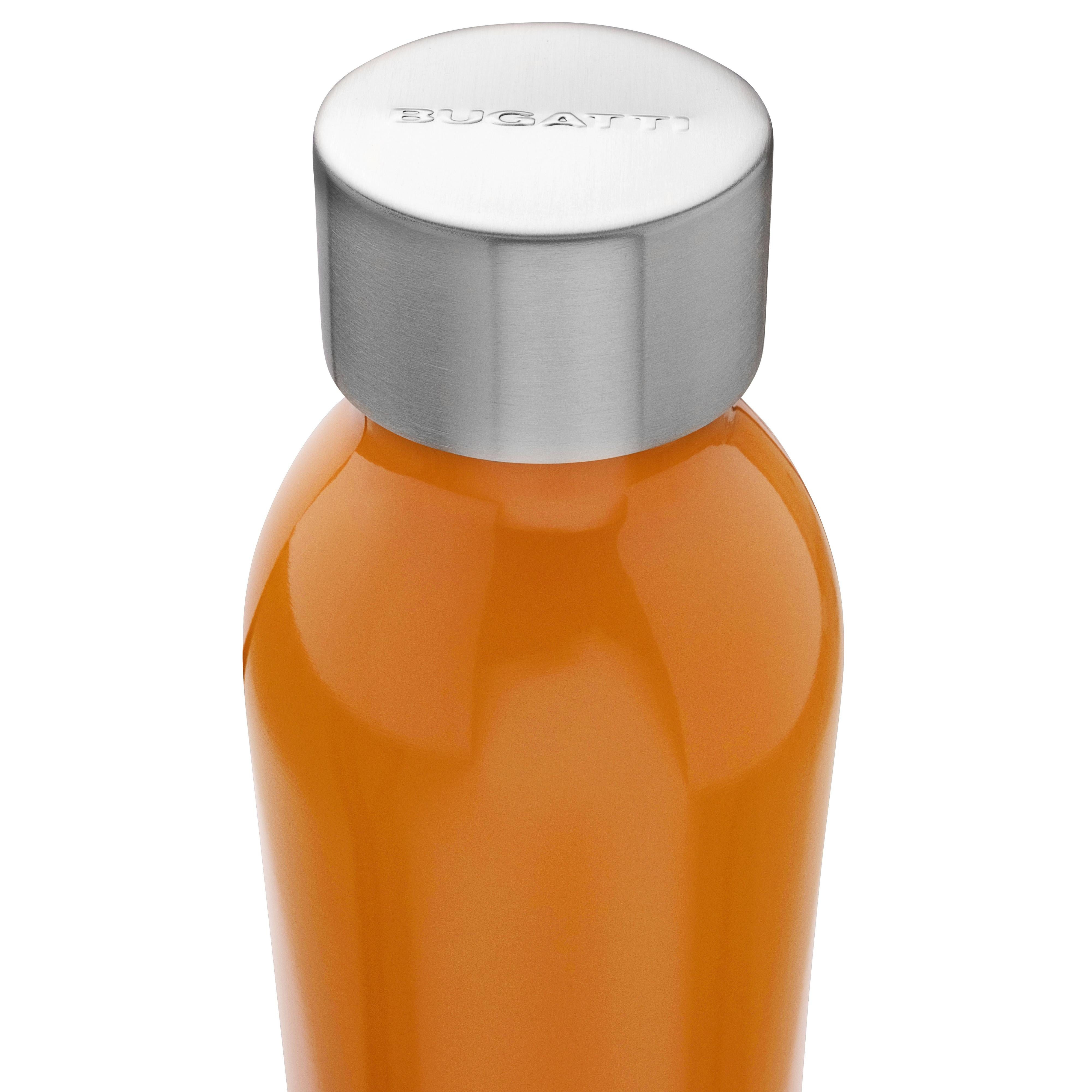 B Bottle  Twin - 500 ml / 16.9 fl. oz.  Orange Lucido-Casa Bugatti USA