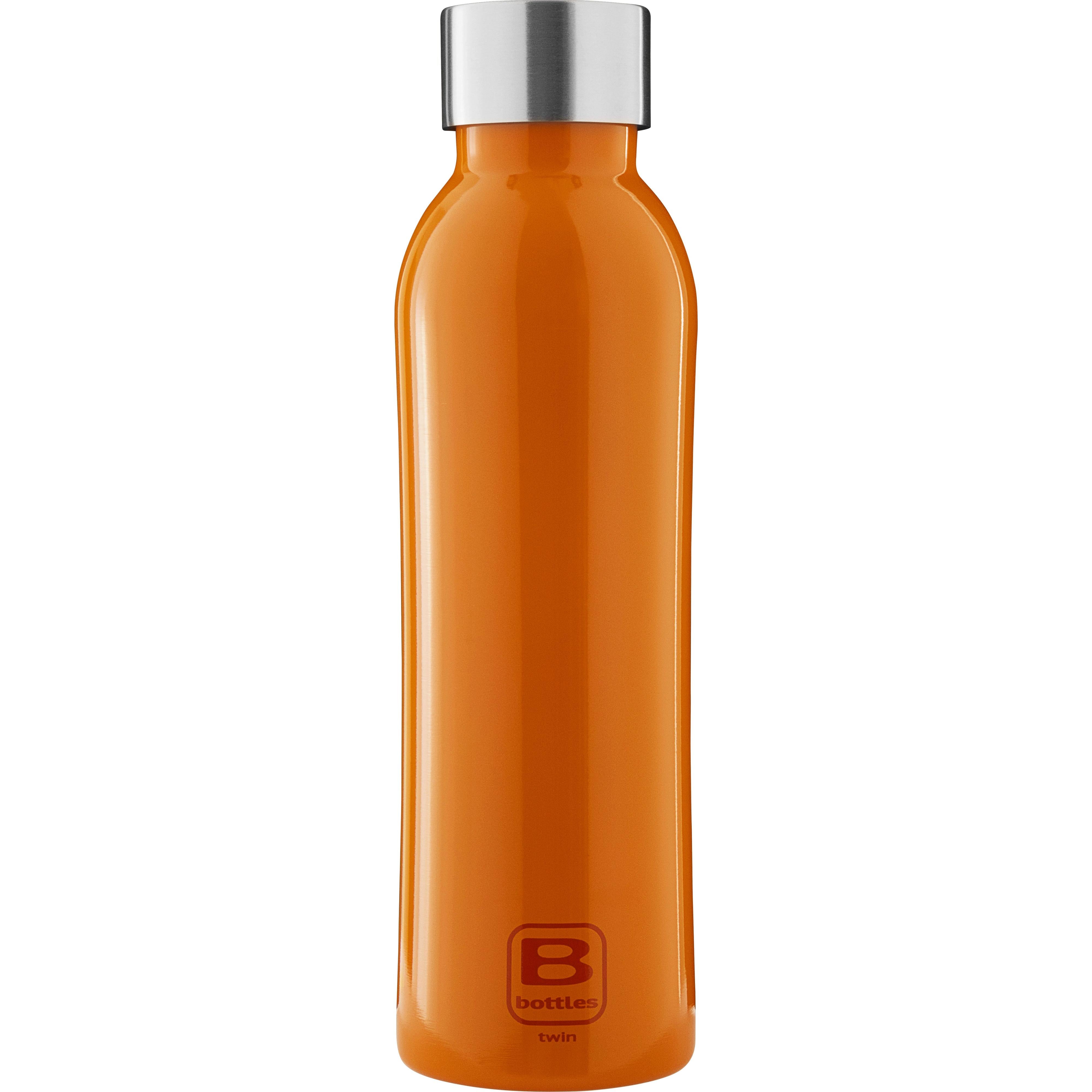 B Bottle  Twin - 500 ml / 16.9 fl. oz.  Orange Lucido-Casa Bugatti USA
