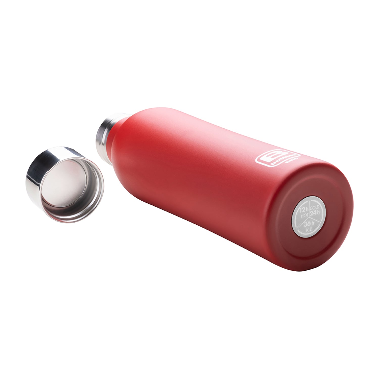 B Bottle  Twin 500 ml / 16.9 fl. oz.  Rubino Sand Diamond Coating-Casa Bugatti USA