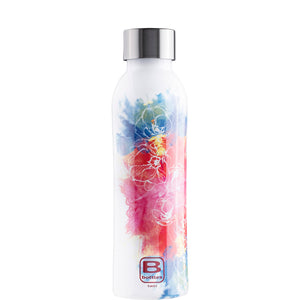 Water Color Red & Blue