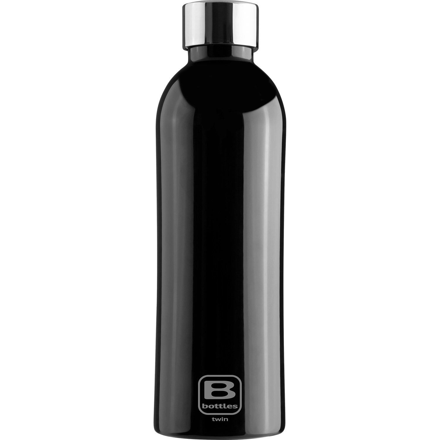 B Bottle  Twin 800 ml / 27 fl. oz.  Black Piano Bright Diamond Coating-Casa Bugatti USA