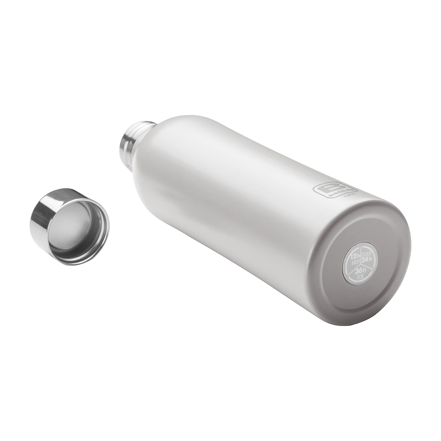 B Bottle  Twin 800 ml / 27 fl. oz.  White Sand Diamond Coating-Casa Bugatti USA