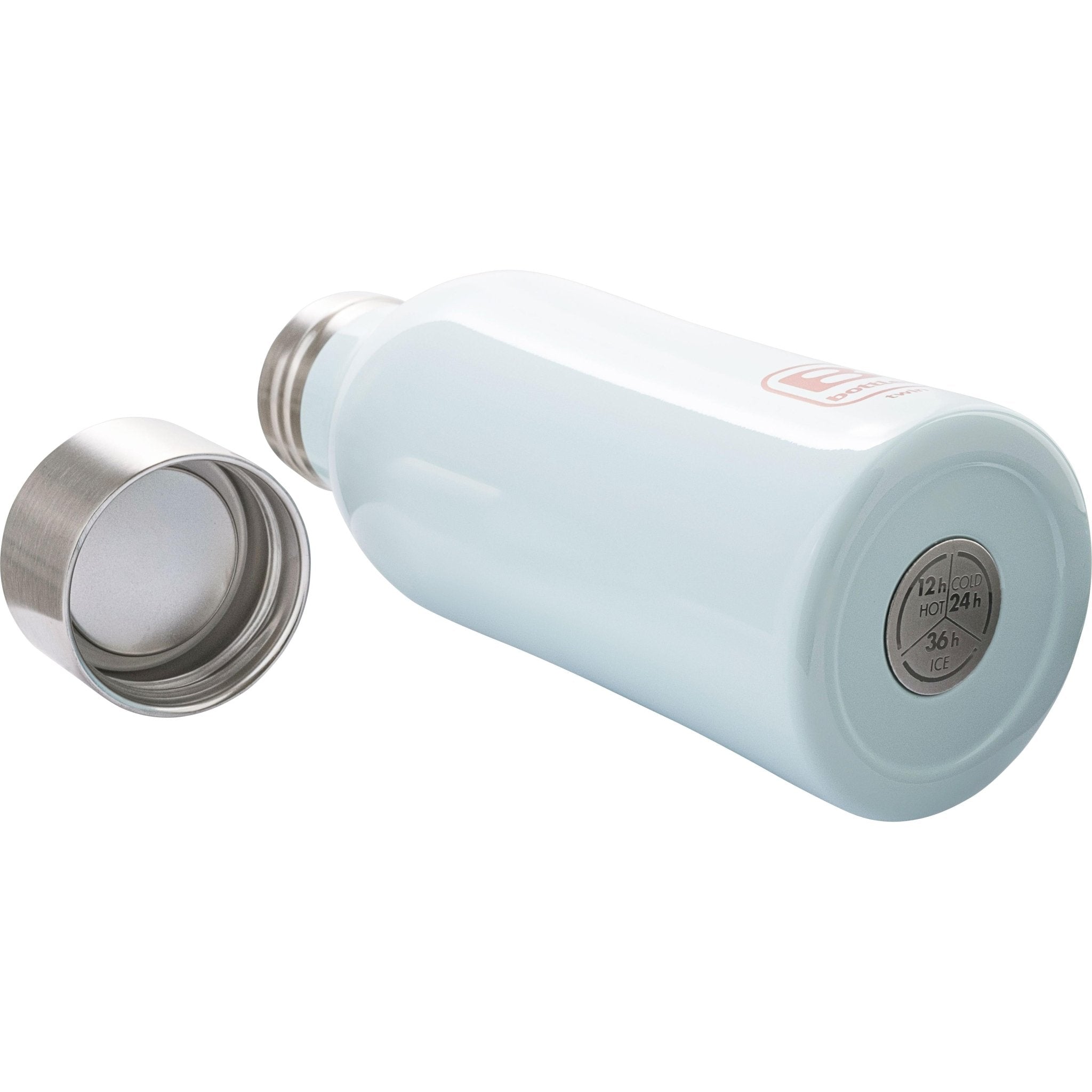 B Bottle  Twin 350 ml / 11.8 fl. oz  Light Blue-Casa Bugatti USA