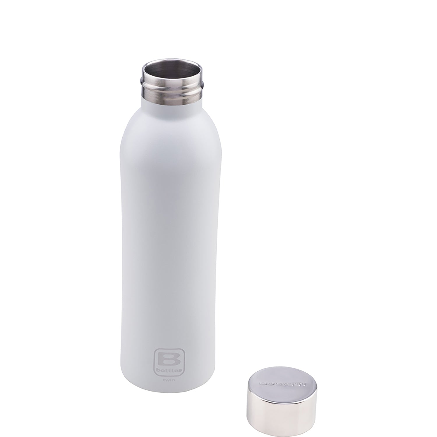 B Bottle  Twin 500 ml / 16.9 fl. oz.  Blue Blush Sand Diamond Coating-Casa Bugatti USA