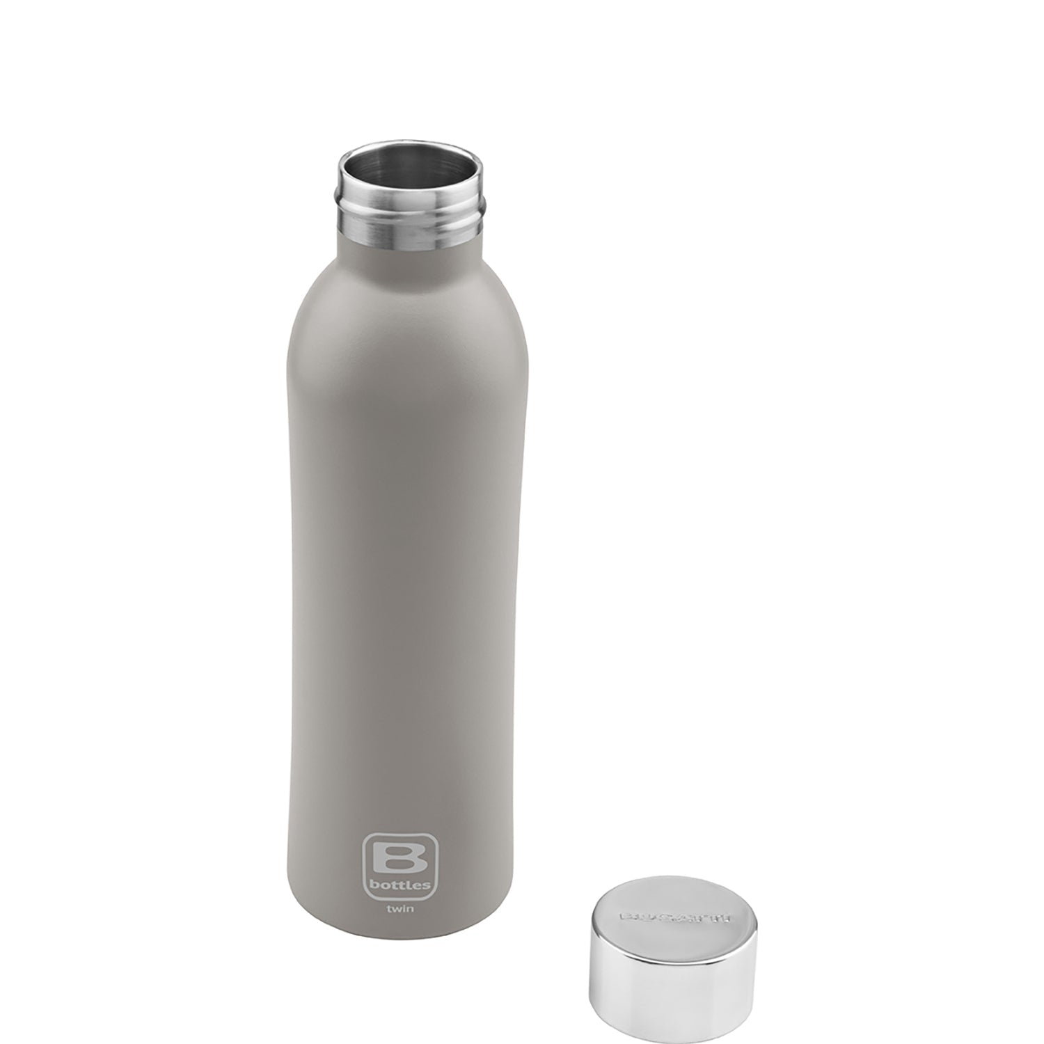 B Bottle  Twin 500 ml / 16.9 fl. oz.  Concrete Sand Diamond Coating-Casa Bugatti USA