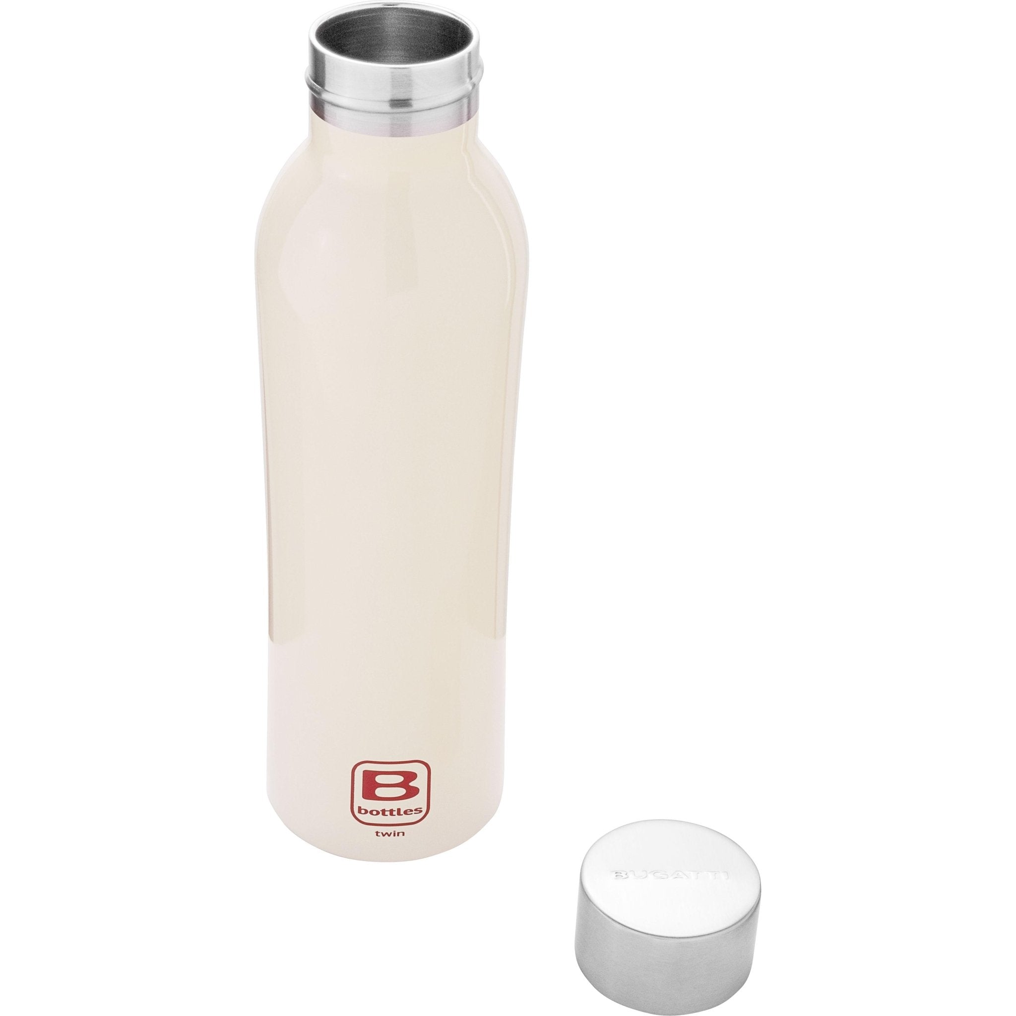 B Bottle  Twin 500 ml / 16.9 fl. oz. Cream-Casa Bugatti USA