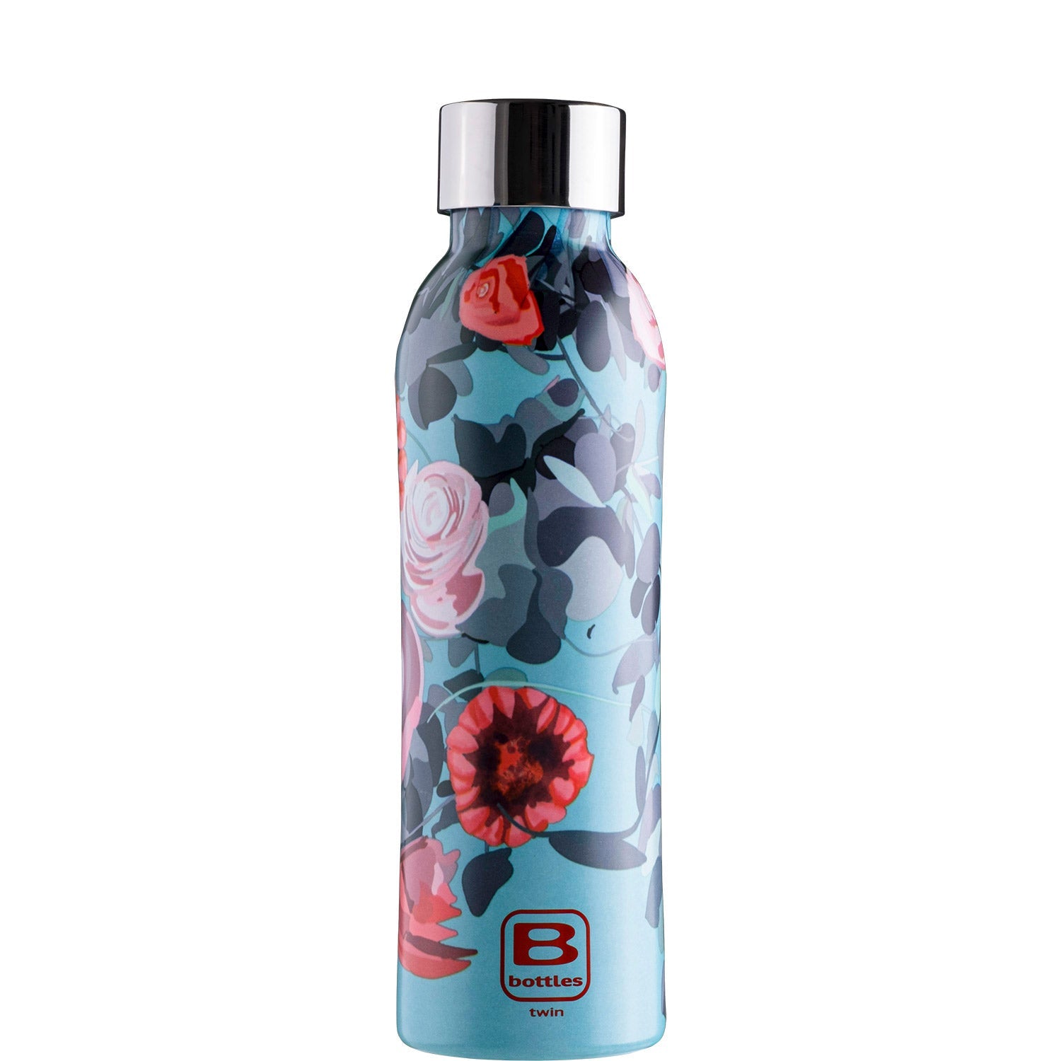 B Bottle  Twin 500 ml / 16.9 fl. oz.  Flowers-Casa Bugatti USA