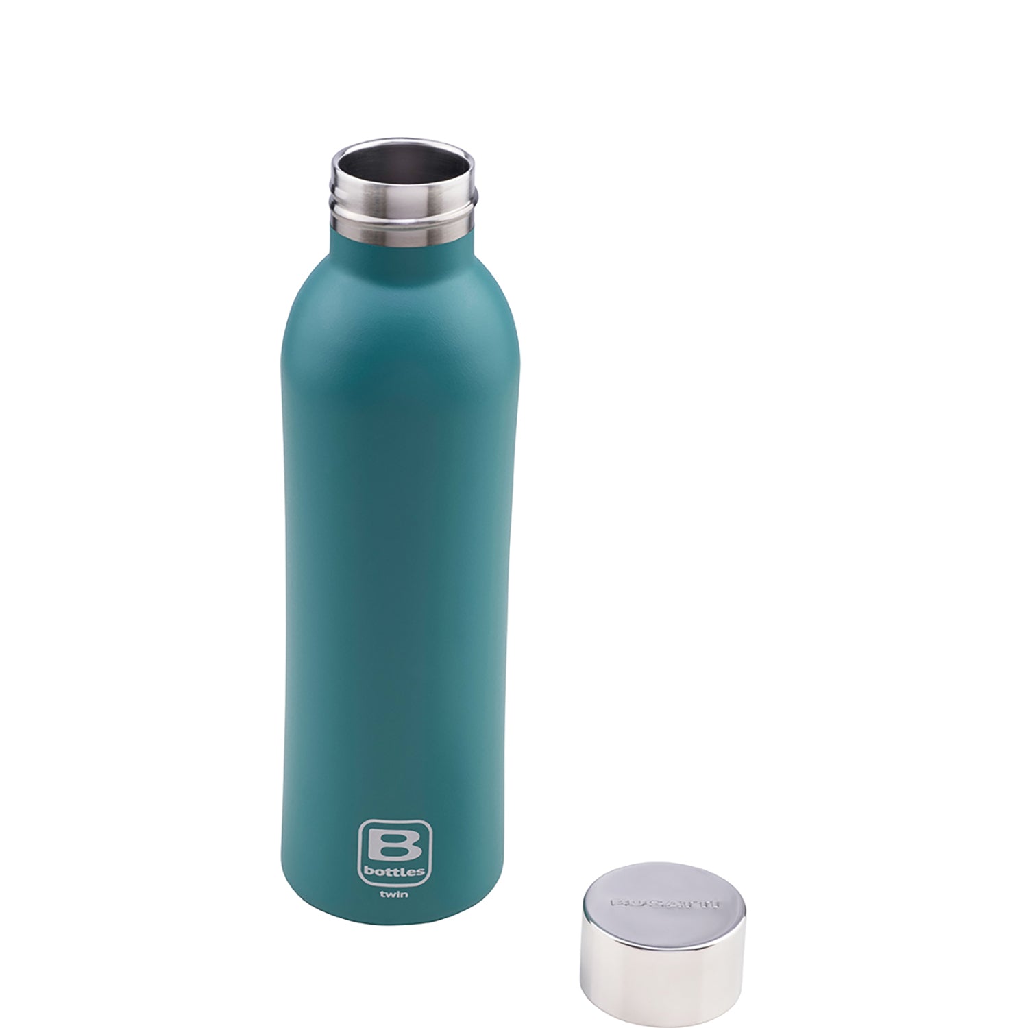 B Bottle  Twin 500 ml / 16.9 fl. oz.  Green Vintage Sand Diamond Coating-Casa Bugatti USA