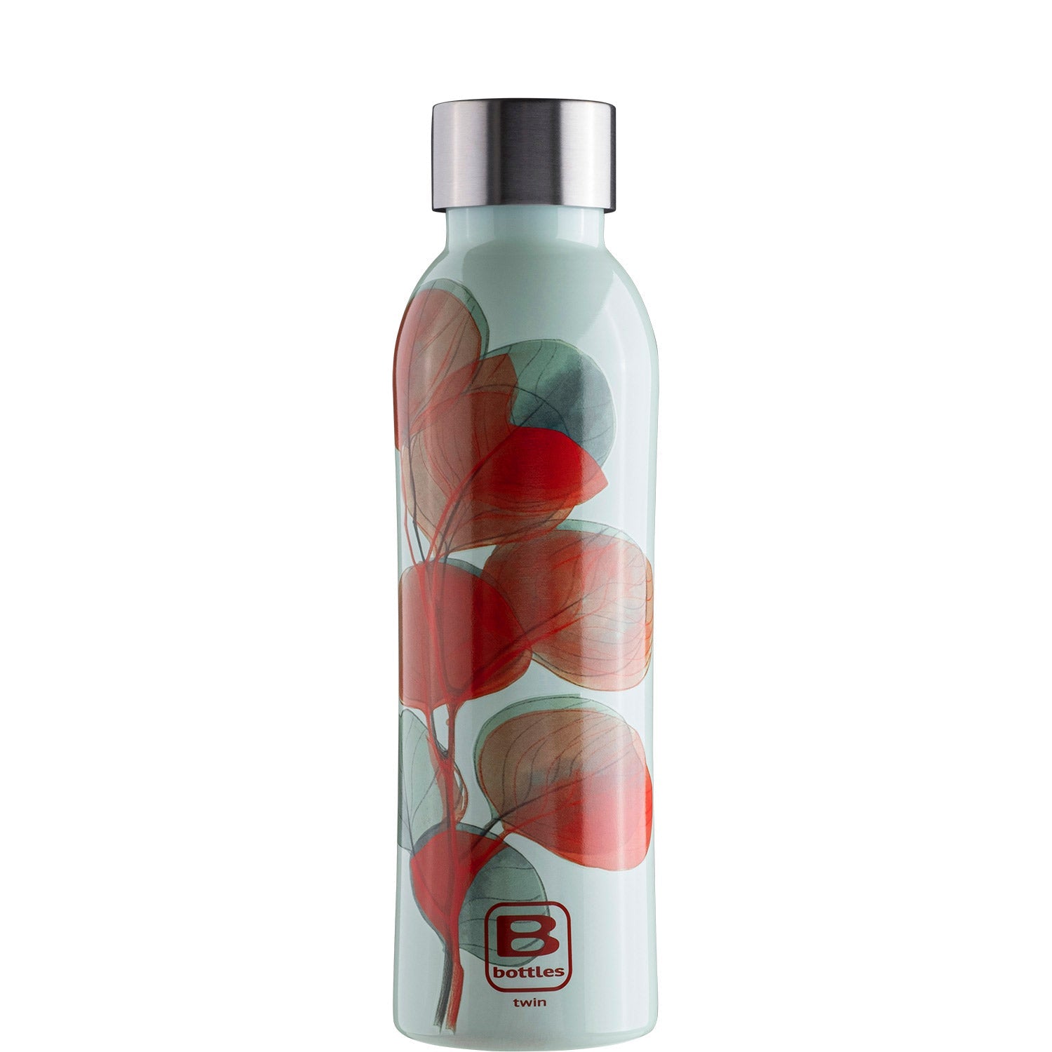 B Bottle  Twin 500 ml / 16.9 fl. oz.  Leaves Azure-Casa Bugatti USA