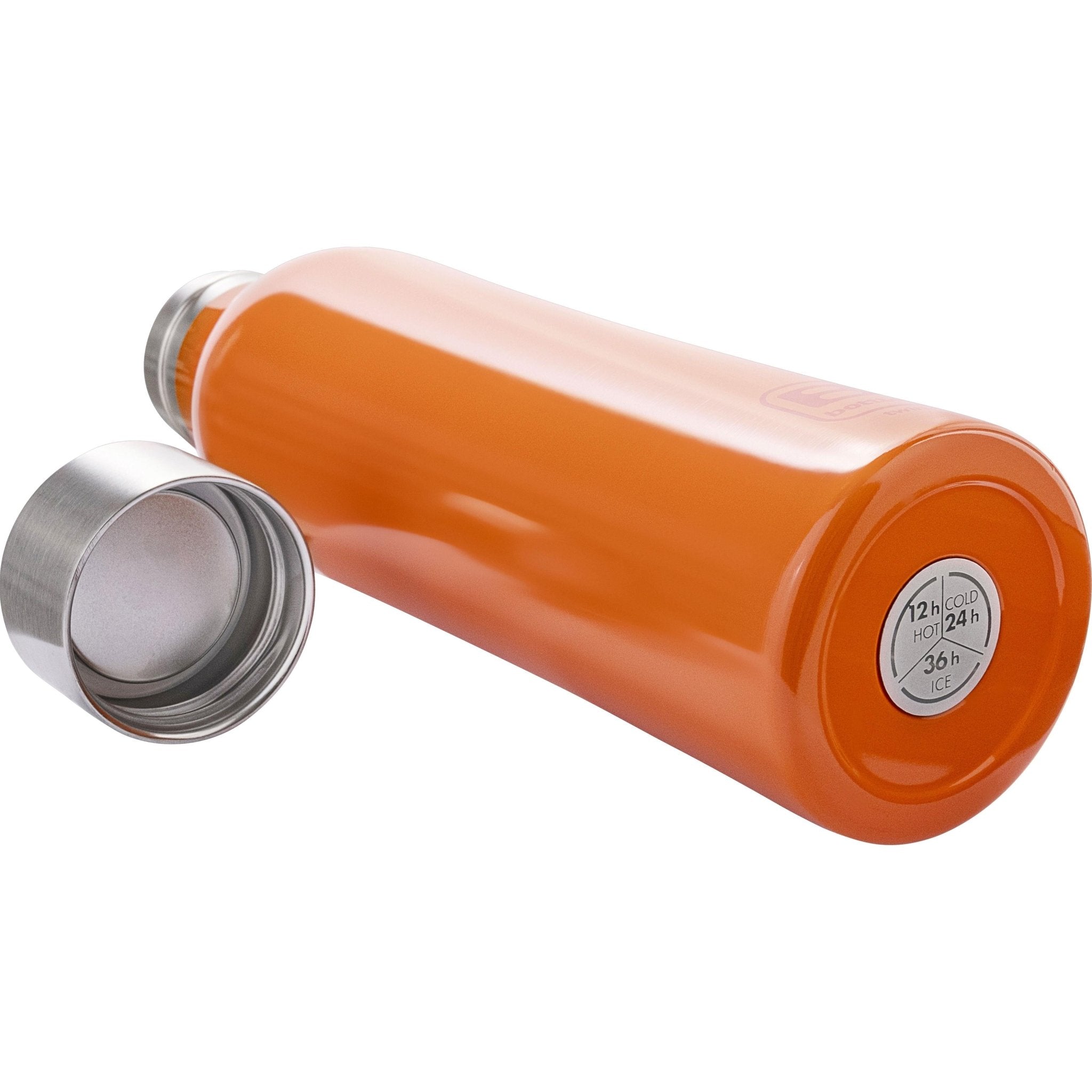 B Bottle  Twin - 500 ml / 16.9 fl. oz.  Orange Lucido-Casa Bugatti USA