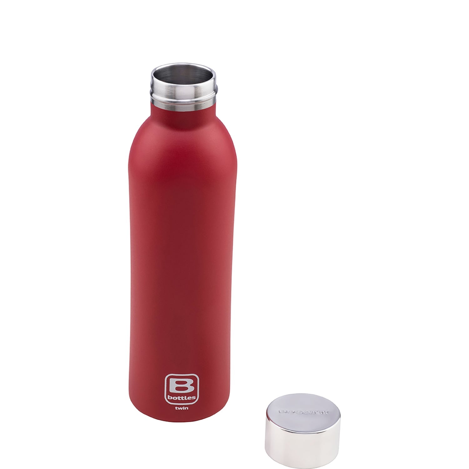 B Bottle  Twin 500 ml / 16.9 fl. oz.  Rubino Sand Diamond Coating-Casa Bugatti USA