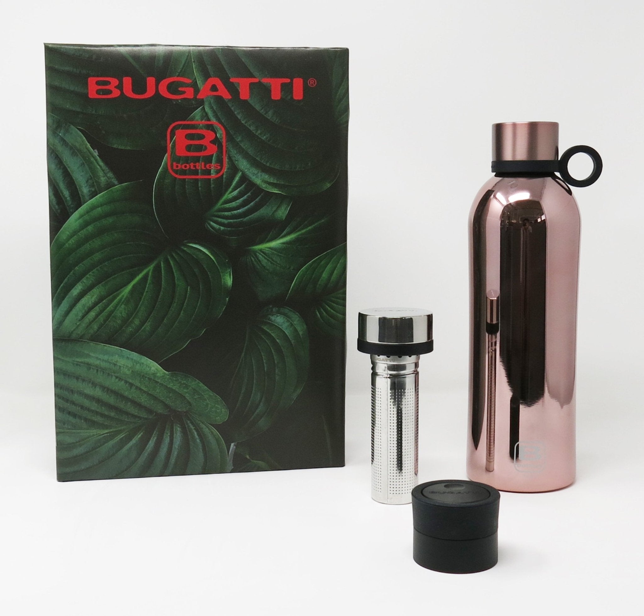 B Bottle  Twin 800 ml / 27 fl. oz.  Rose Gold Lux-Casa Bugatti USA
