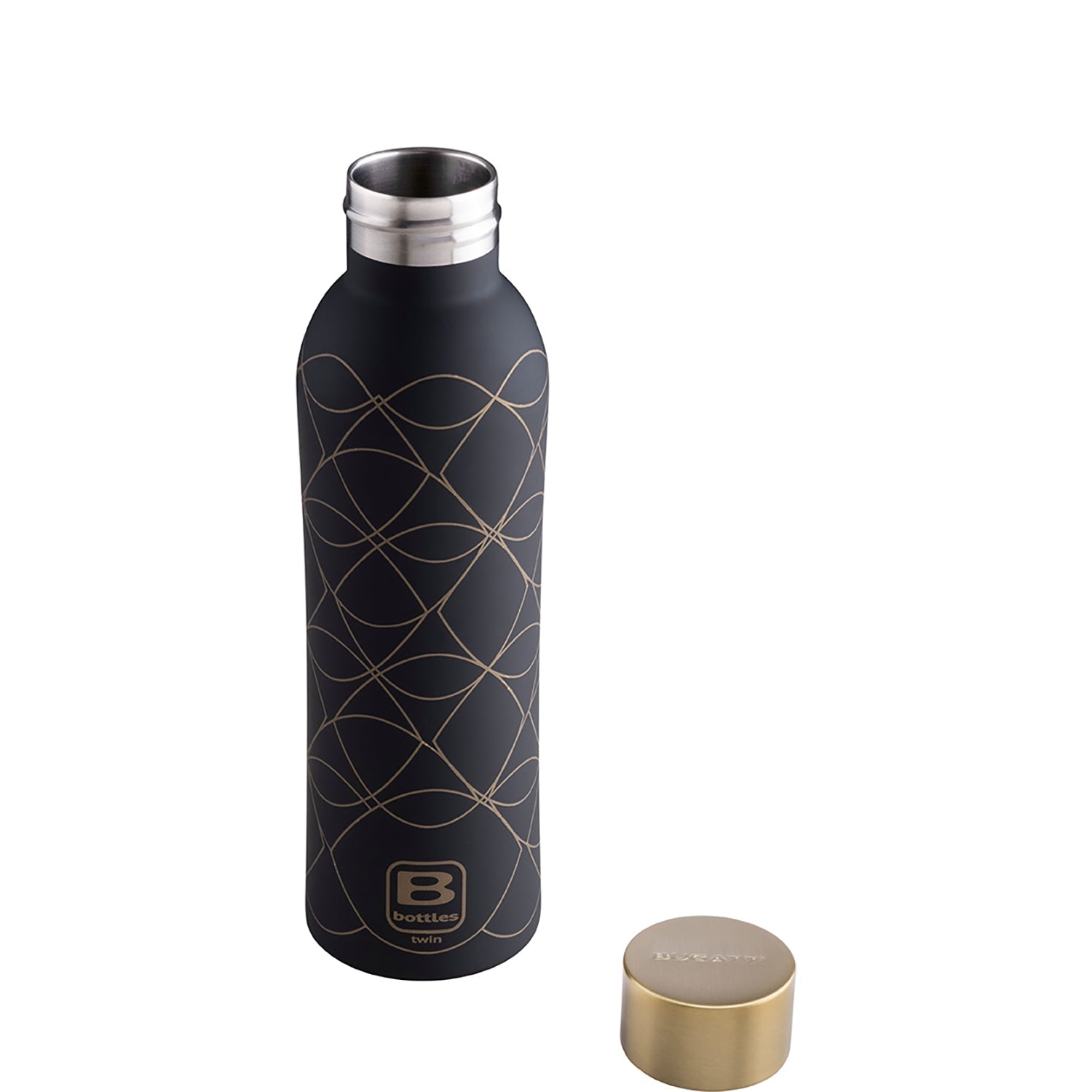 B Bottle  Twin 500 ml / 16.9 fl. oz.  Simple Chic-Casa Bugatti USA