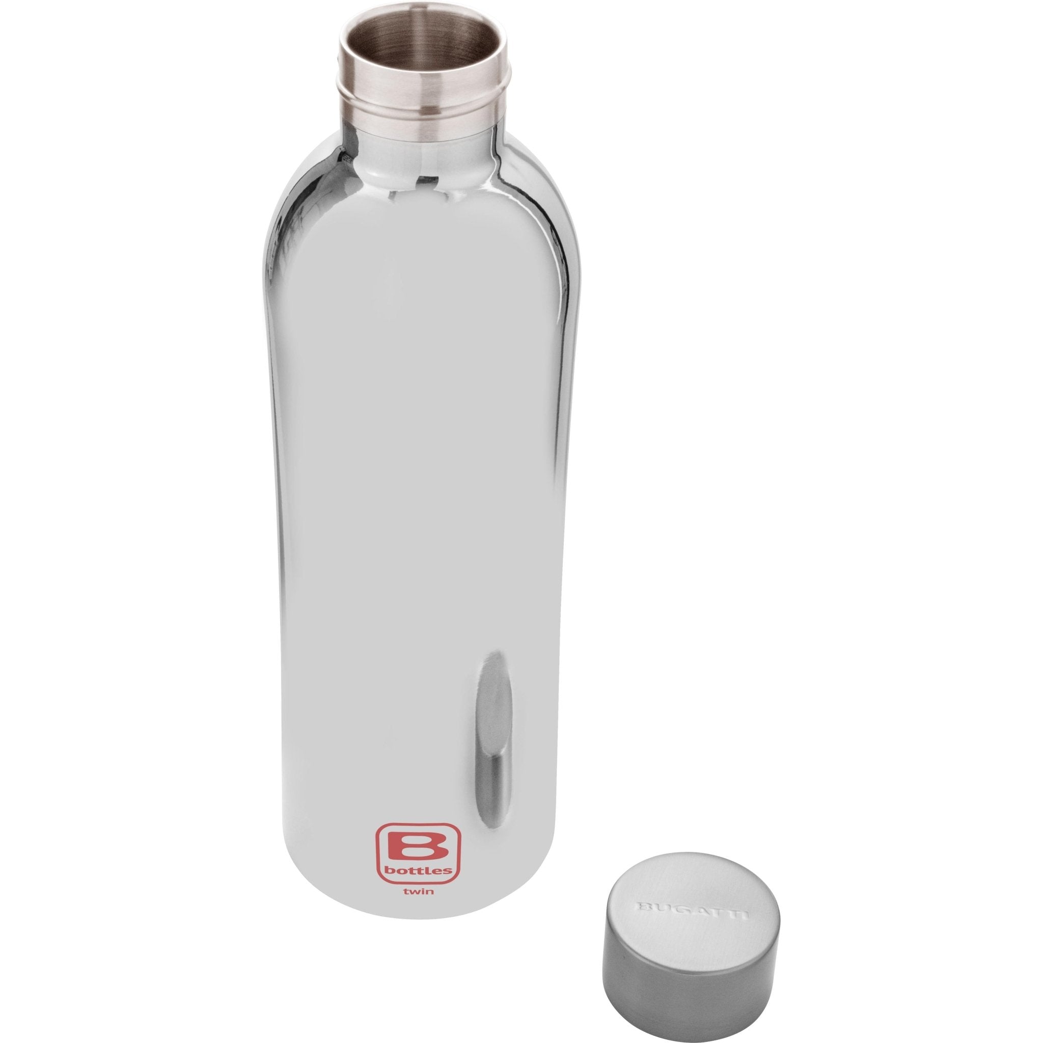B Bottle  Twin 800 ml / 27 fl. oz.  Silver Lux-Casa Bugatti USA