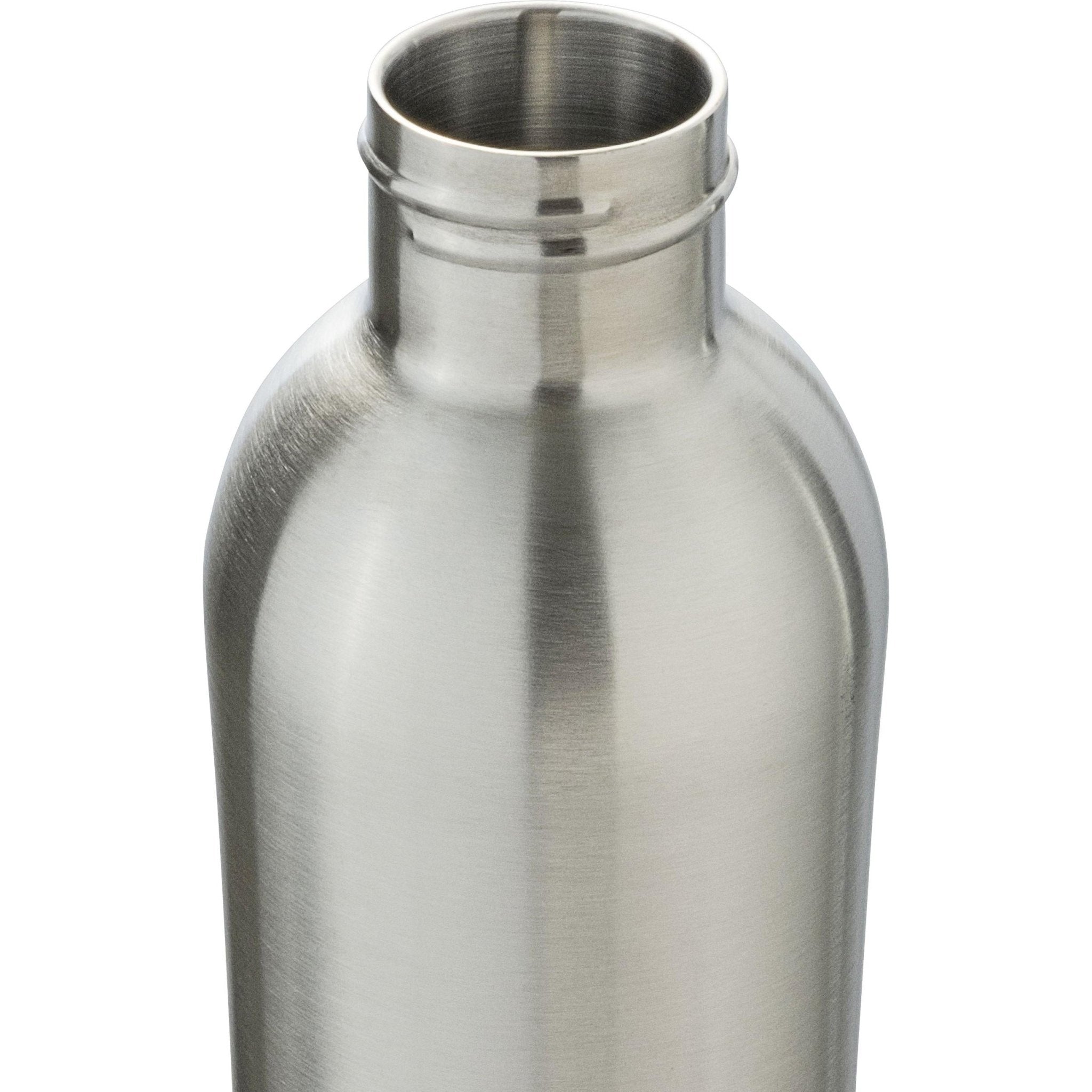 B Bottle  Twin 800 ml / 27 fl. oz.  Steel Brushed Red Lid-Casa Bugatti USA