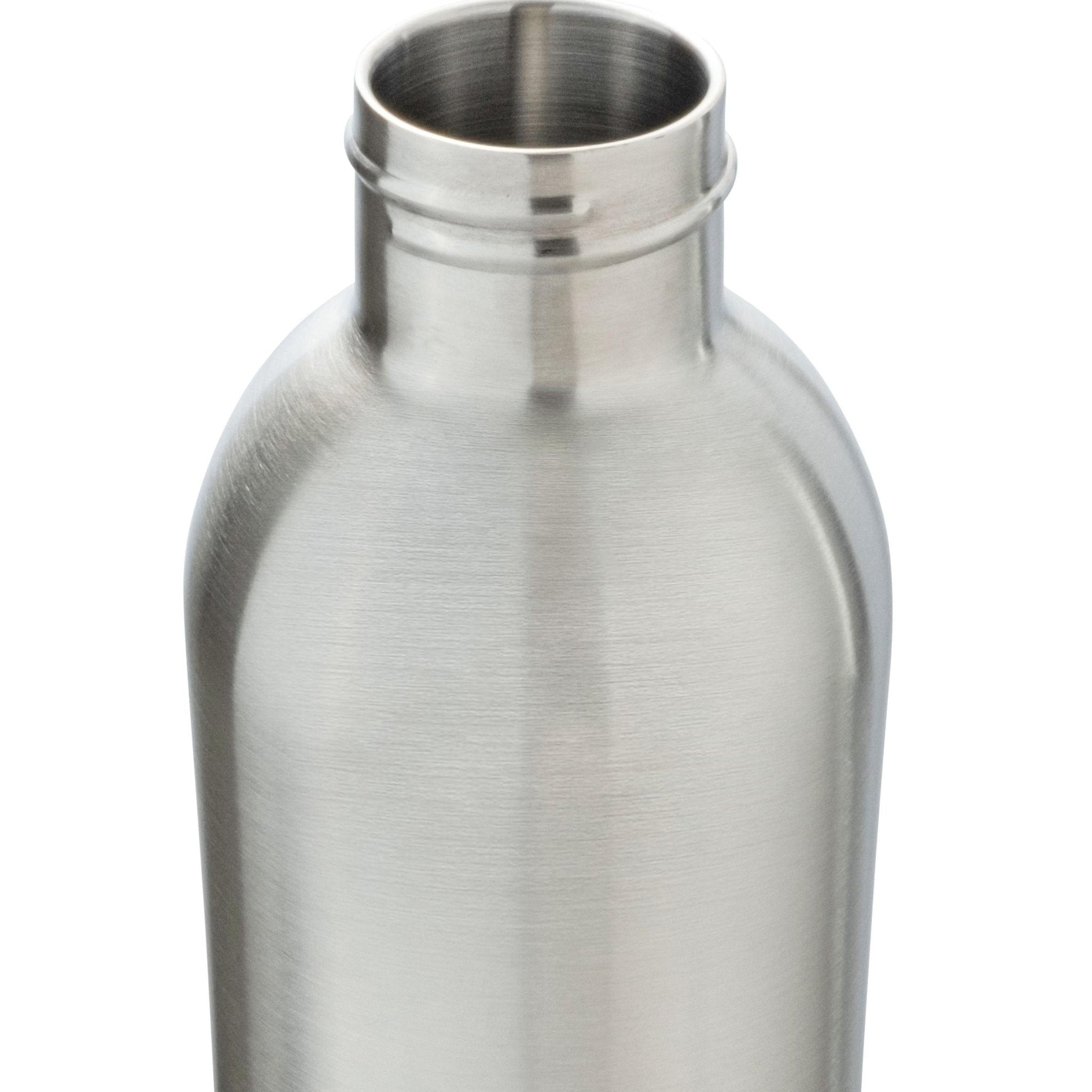 B Bottle  Twin 800 ml / 27 fl. oz.  Steel Brushed-Casa Bugatti USA