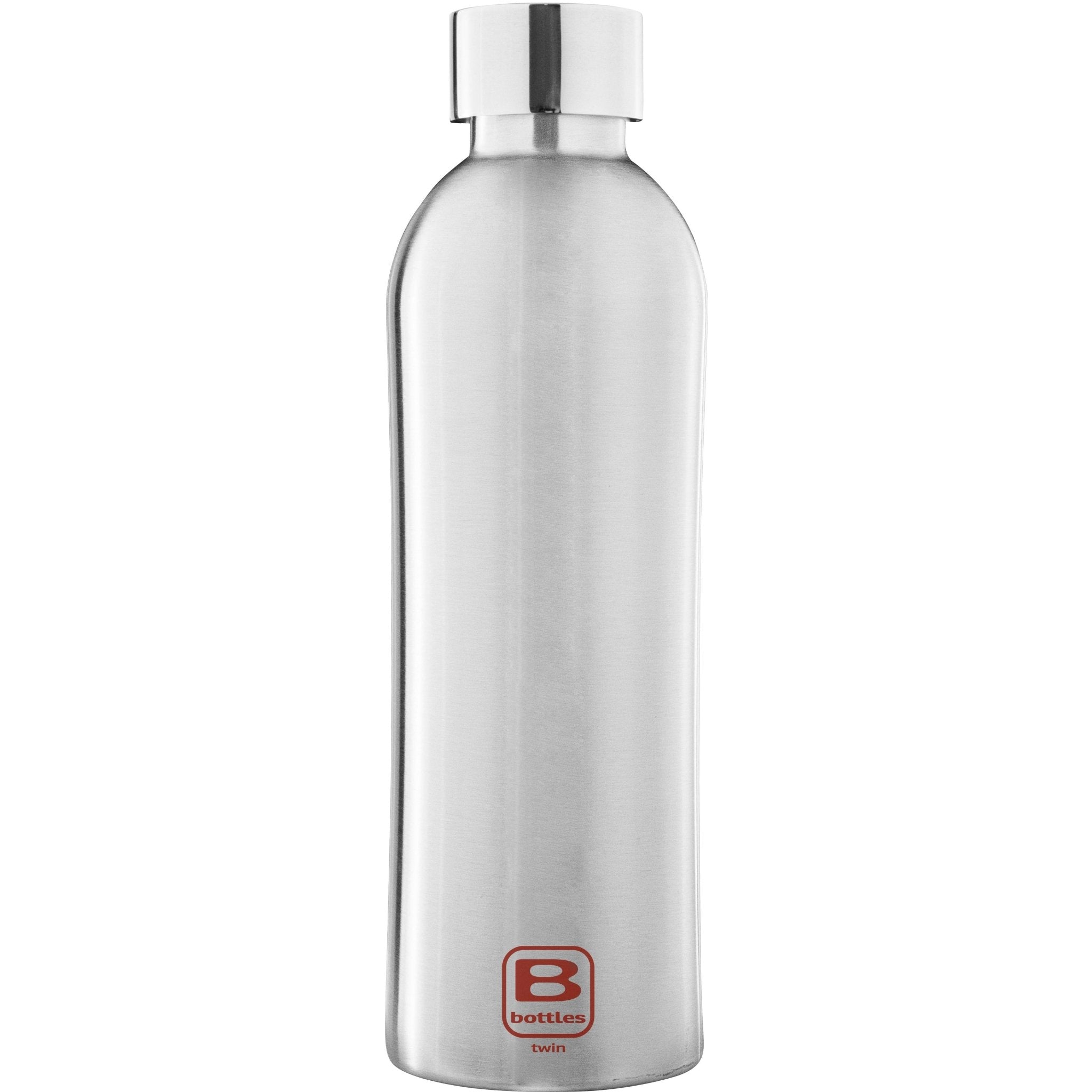 B Bottle  Twin 800 ml / 27 fl. oz.  Steel Brushed-Casa Bugatti USA