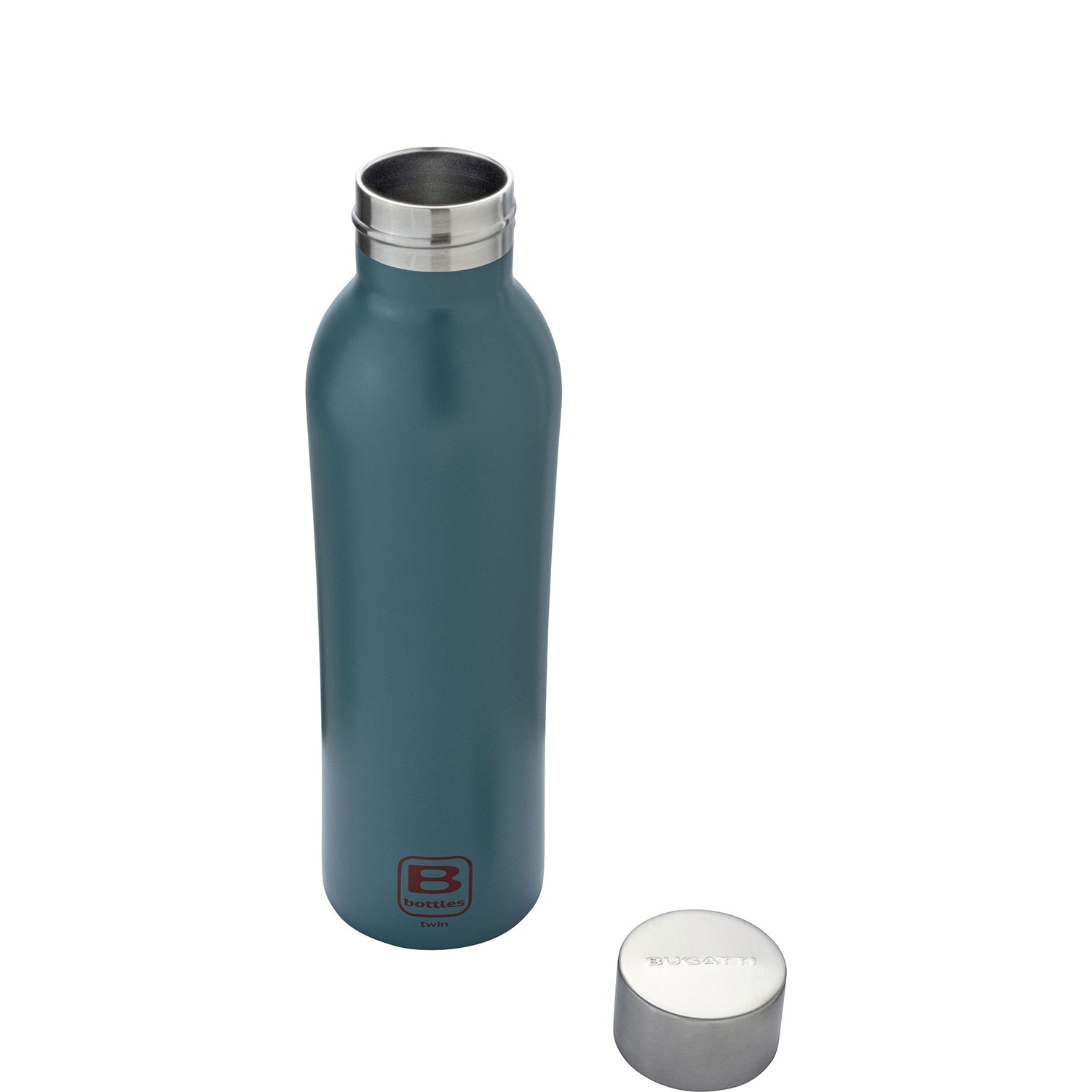 B Bottle  Twin 350 ml / 11.8 fl. oz  Teal Blue-Casa Bugatti USA