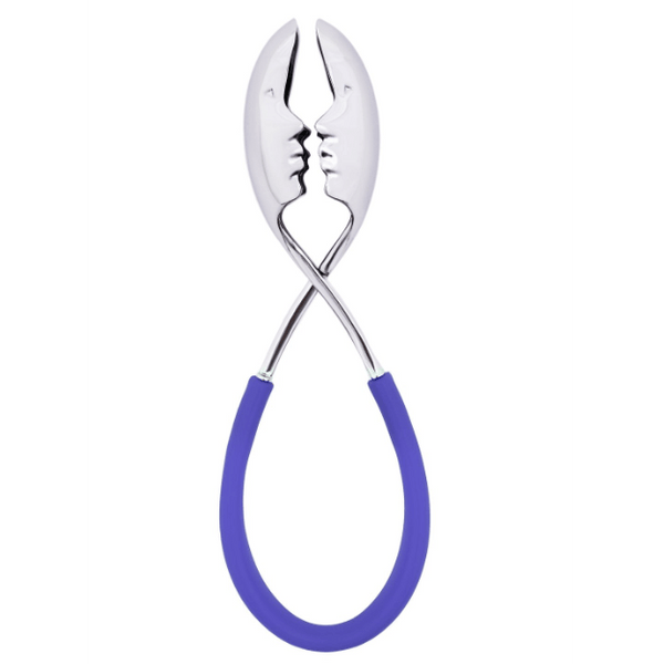 Bugatti Kiss Salad Tongs - Kiss Blue