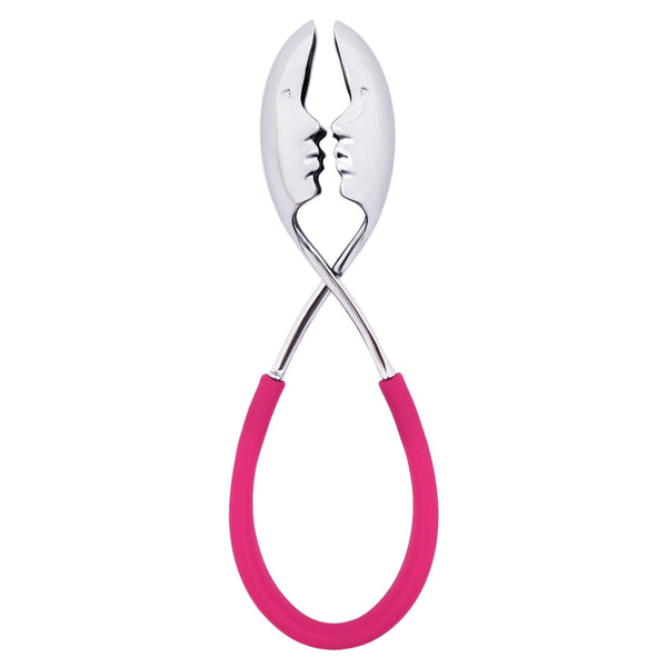 Bugatti Kiss Salad Tongs - Kiss FUCHSIA-Casa Bugatti USA