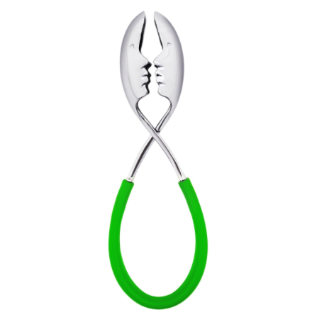 Bugatti Kiss Salad Tongs - Kiss GREEN-Casa Bugatti USA