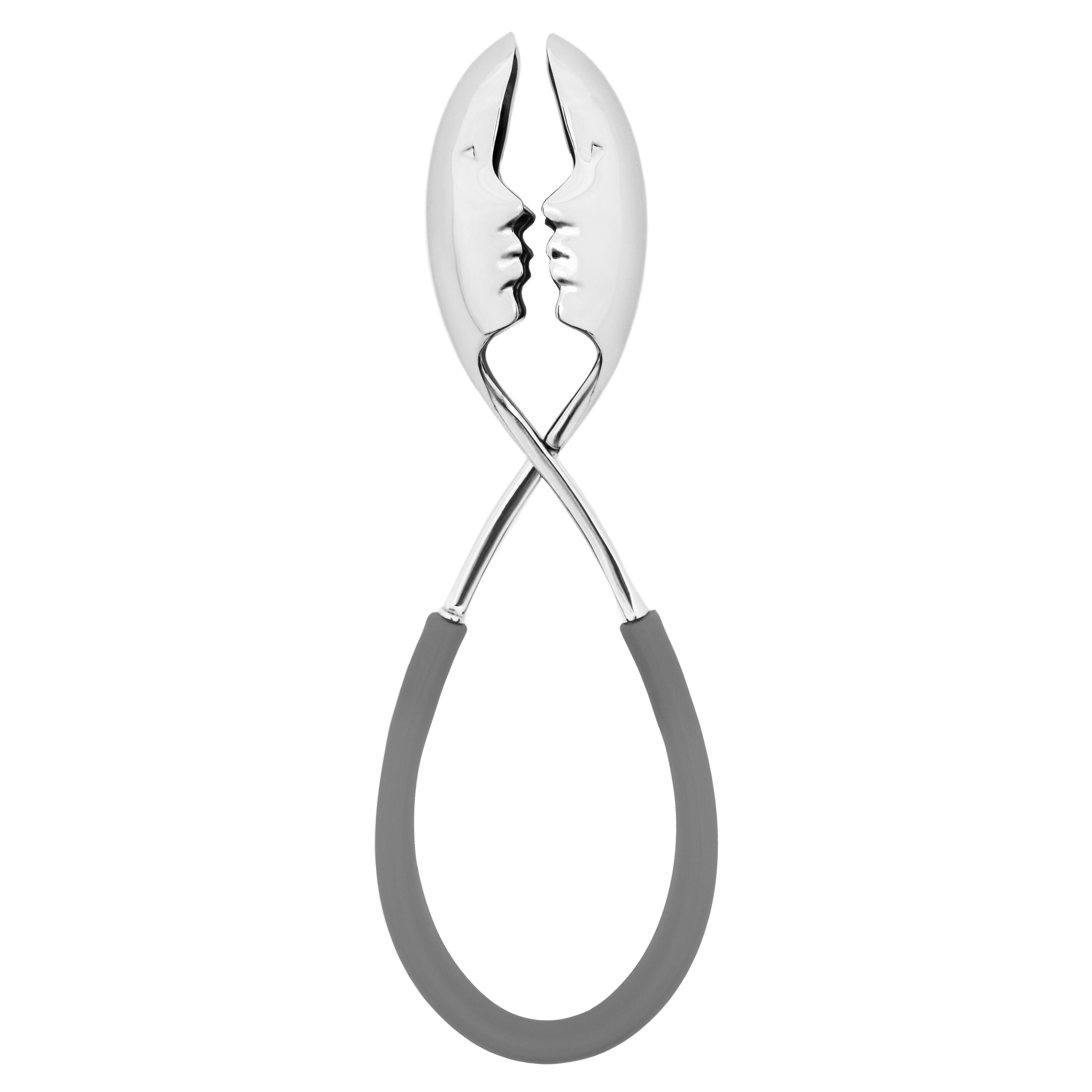 Bugatti Kiss Salad Tongs - kiss GREY-Casa Bugatti USA