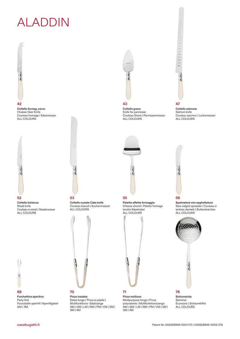 Aladdin kitchen shears, catalogue page