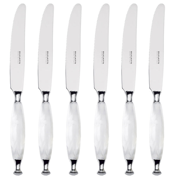 Country Fruit Knife Set 17,5 cm (6.89 inch), White — Casa Bugatti