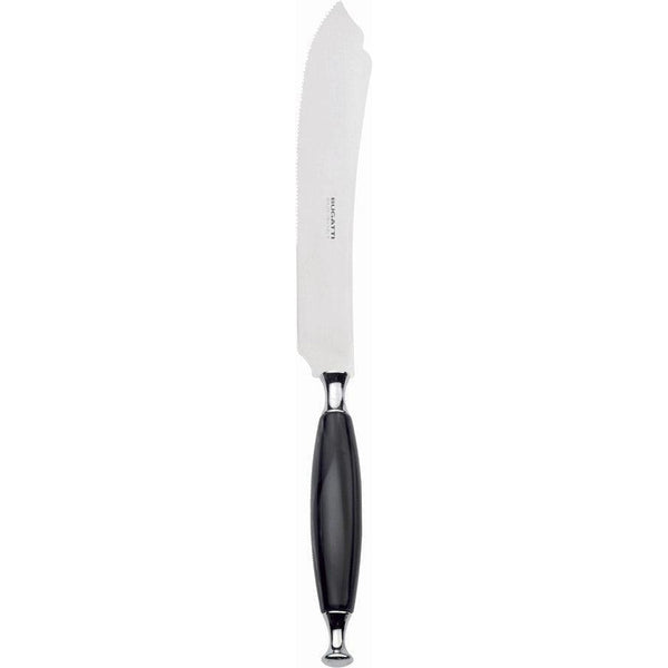 Country Cake Knife 28 cm (11.02 inch) - Black-Casa Bugatti USA