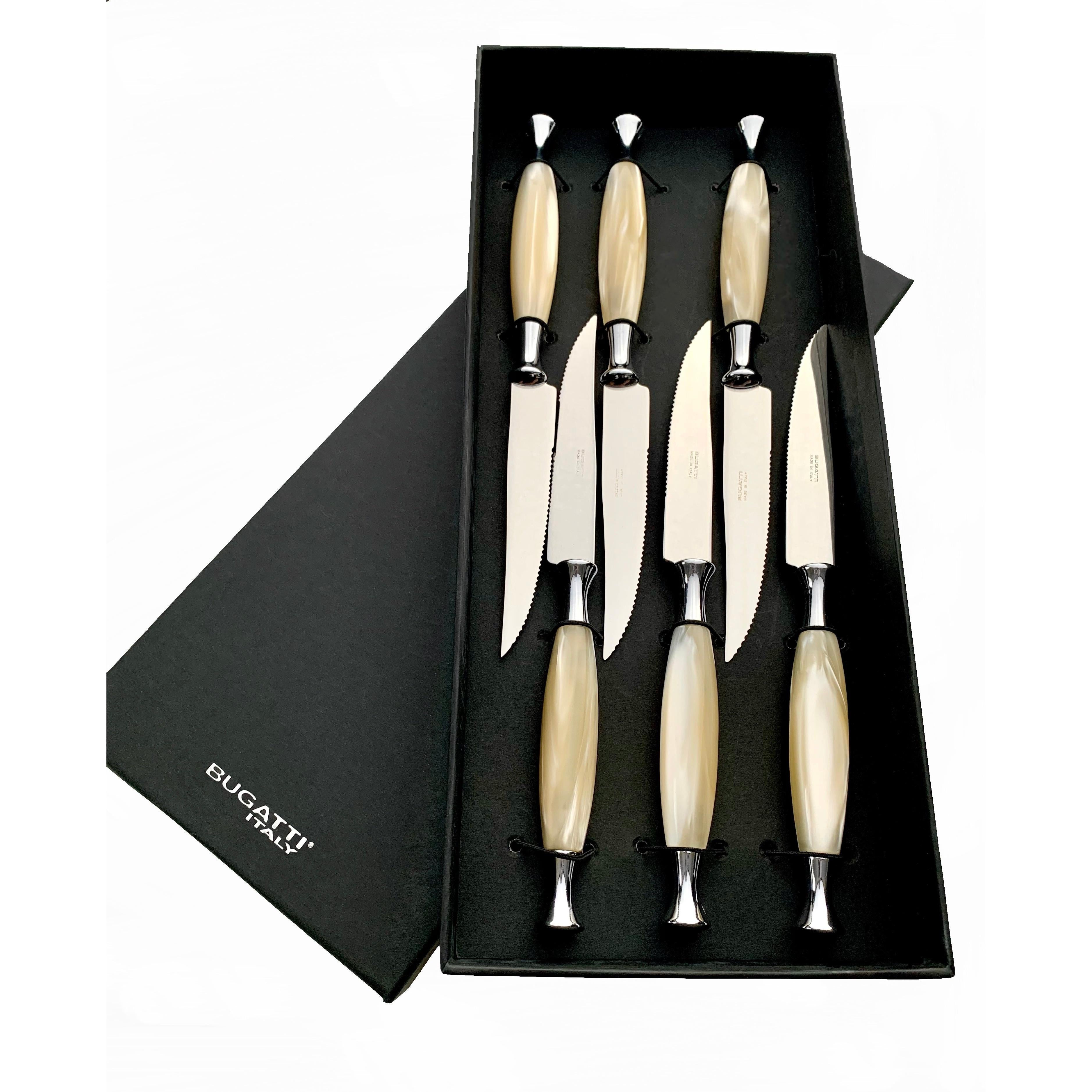 Country 6 Piece Steak knife Set - IVORY