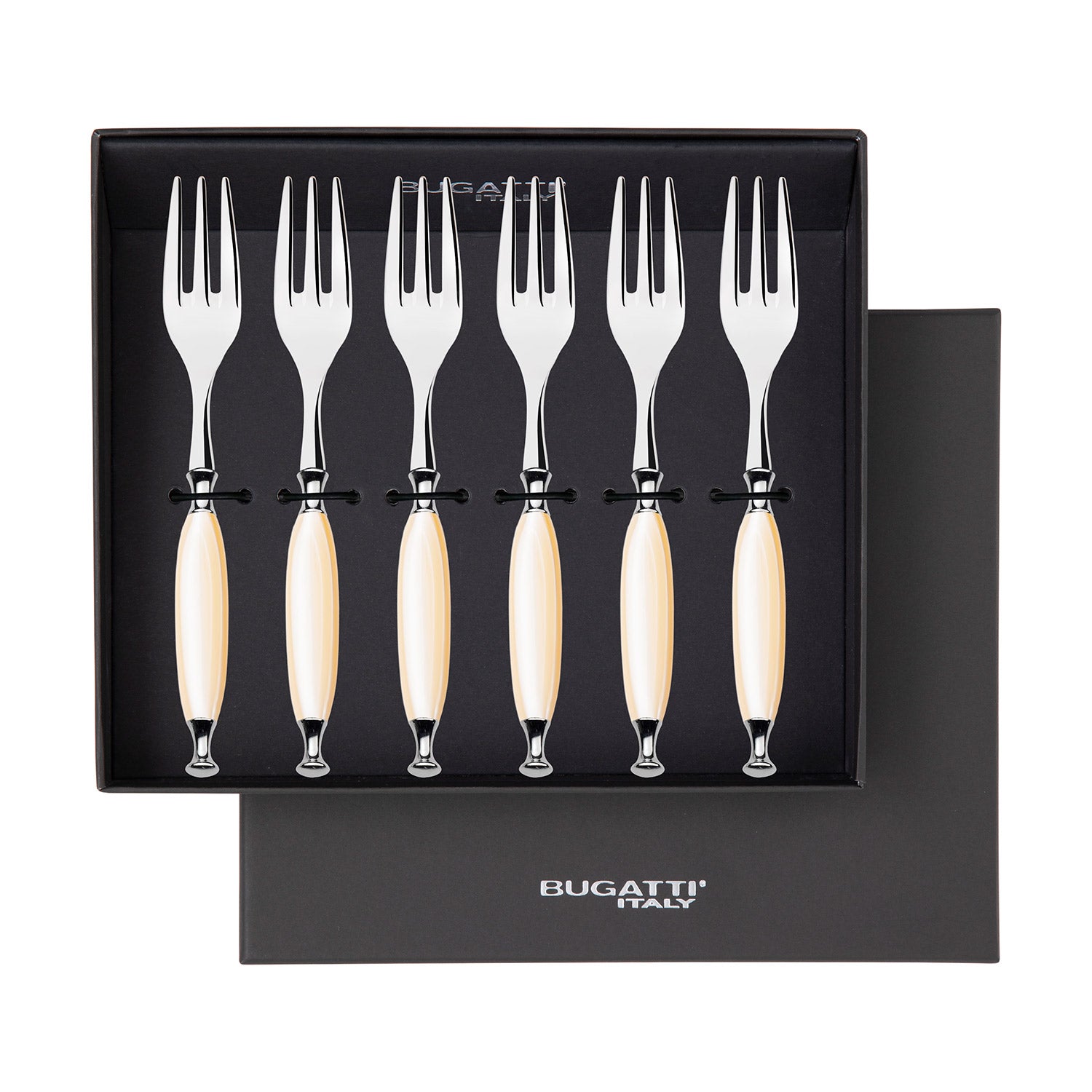 Country Cocktail / Cake Fork Set - ivory