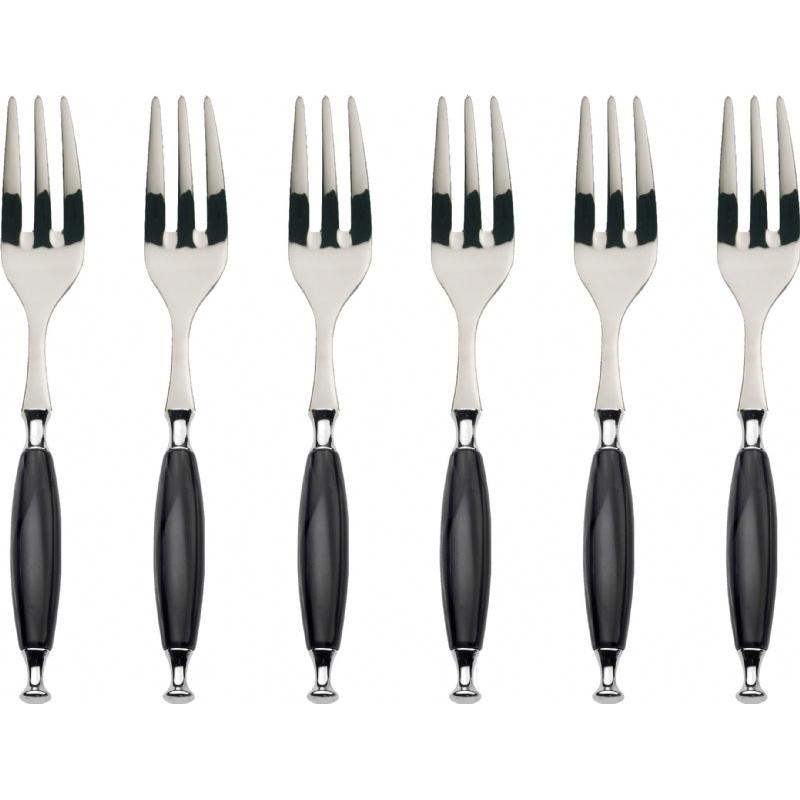 Country Cocktail / Cake Forks Set black-Casa Bugatti USA