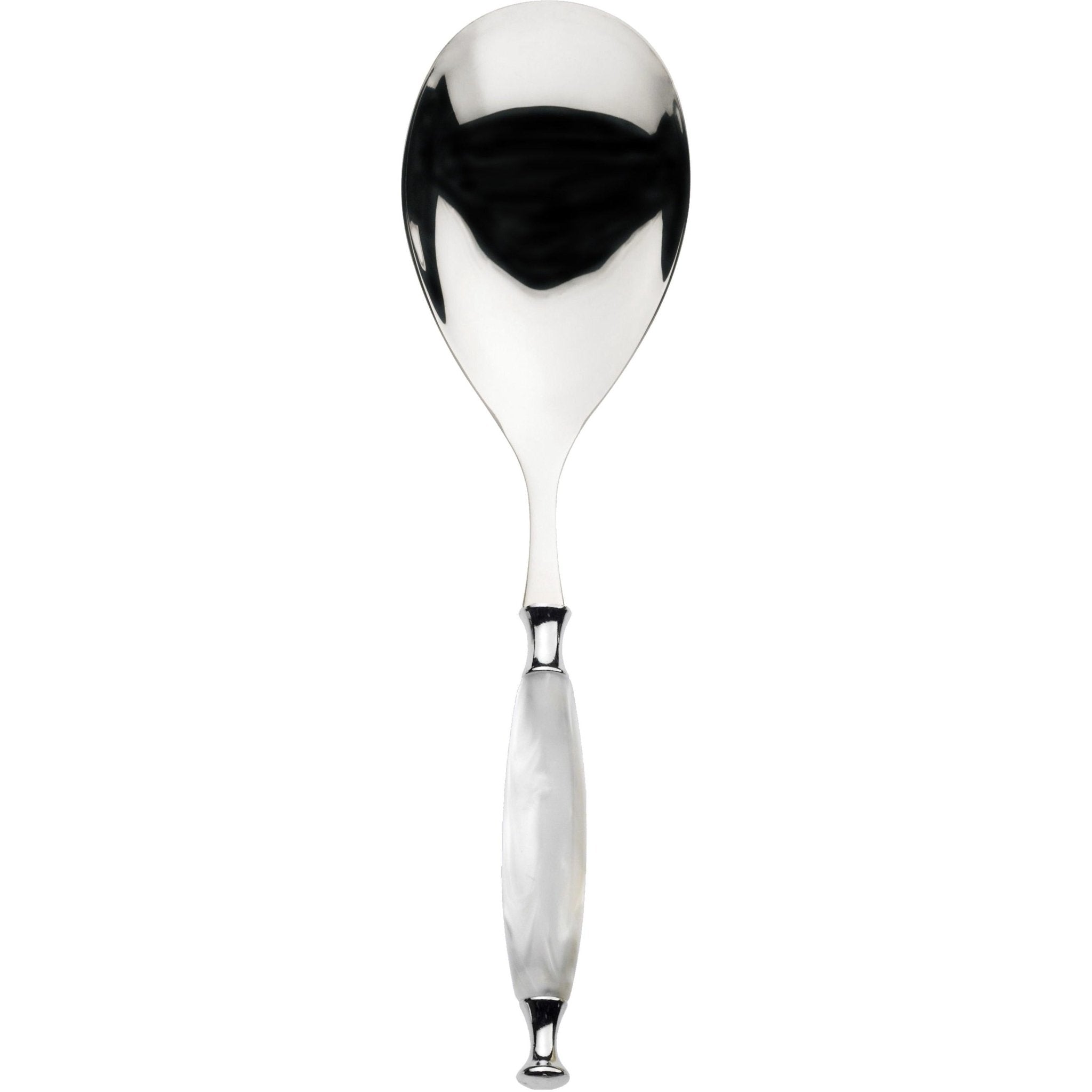 Country Rice Casserole Serving Spoon - WHITE-Casa Bugatti USA