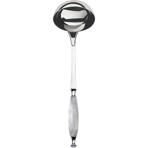 Country Soup Ladle - White