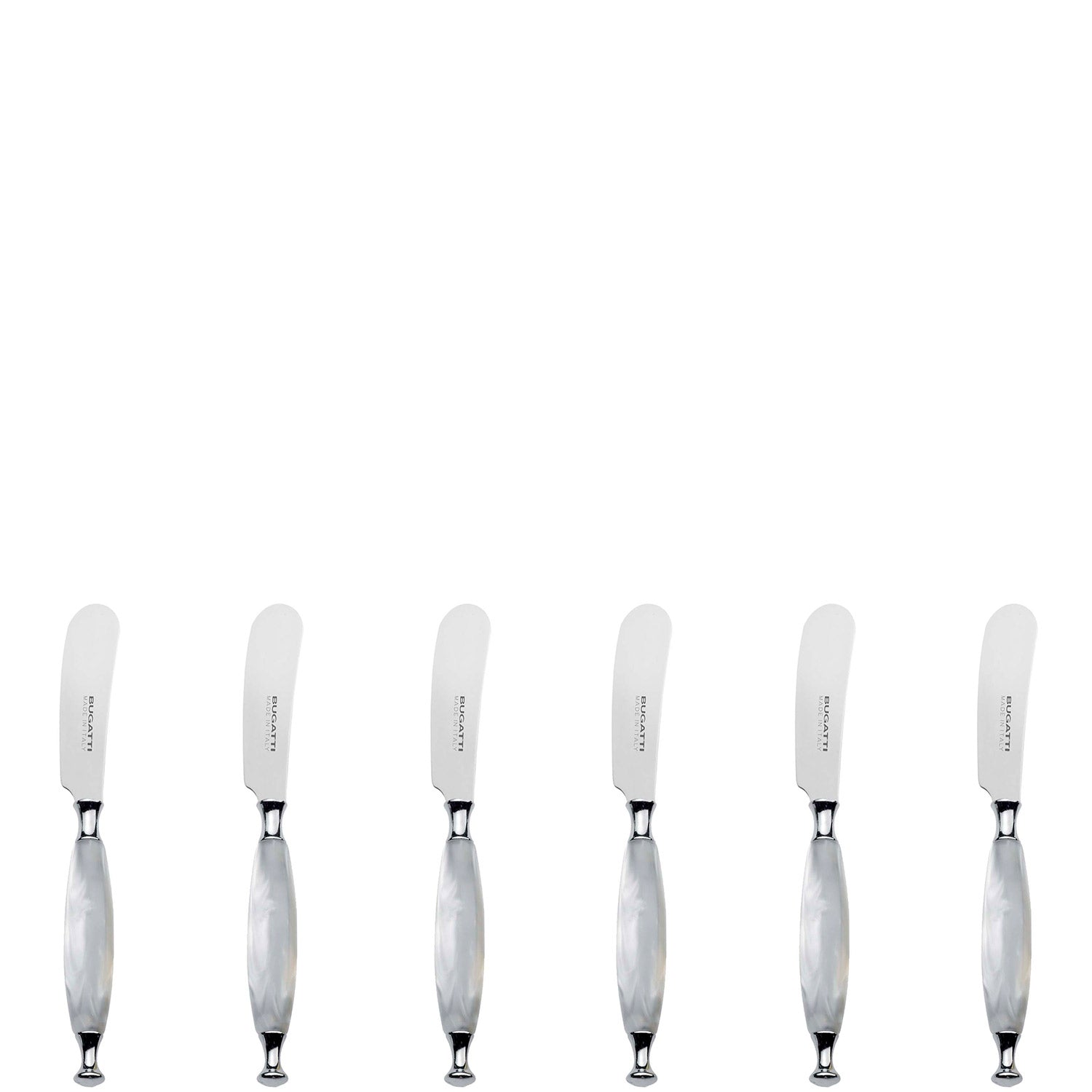 Country Spreader / Butter Knife Set - WHITE