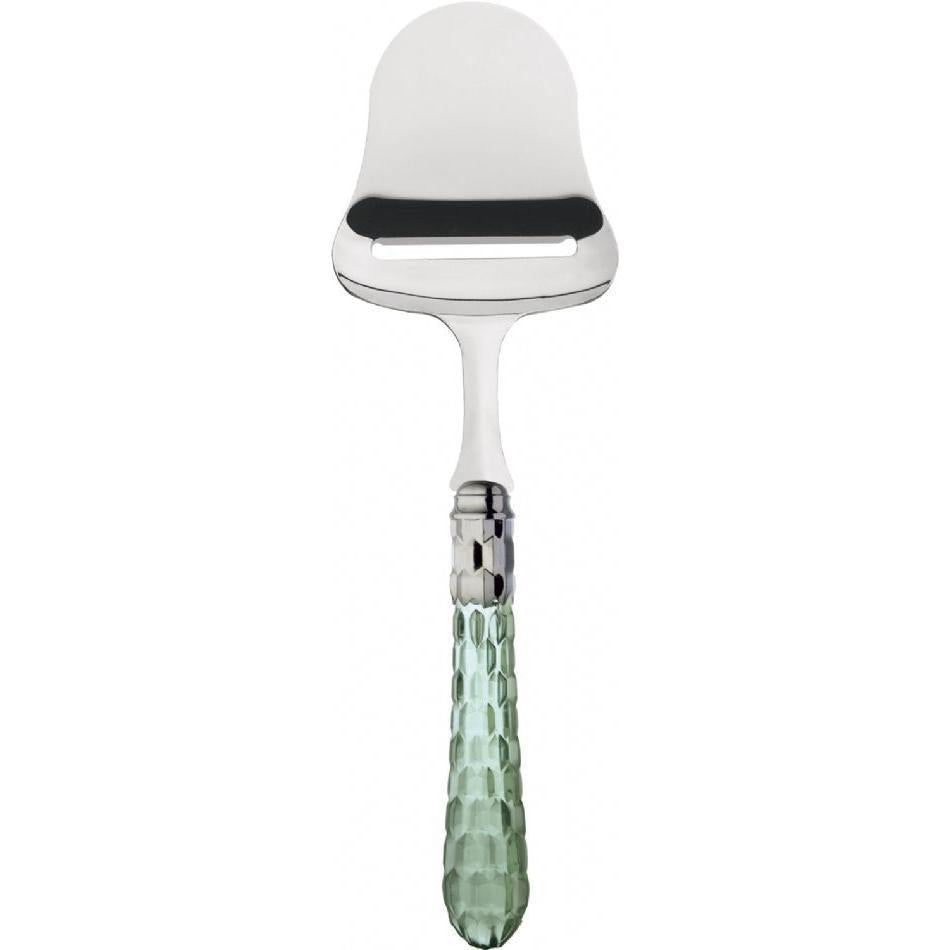 Cristallo Brilliant Cheese Slicer - Green Clear