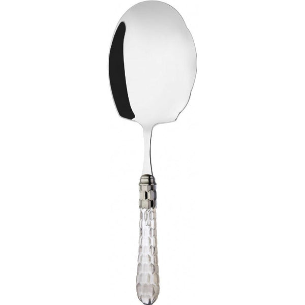 Cristallo Brilliant Kebab Serving Spoon - Crystal Clear